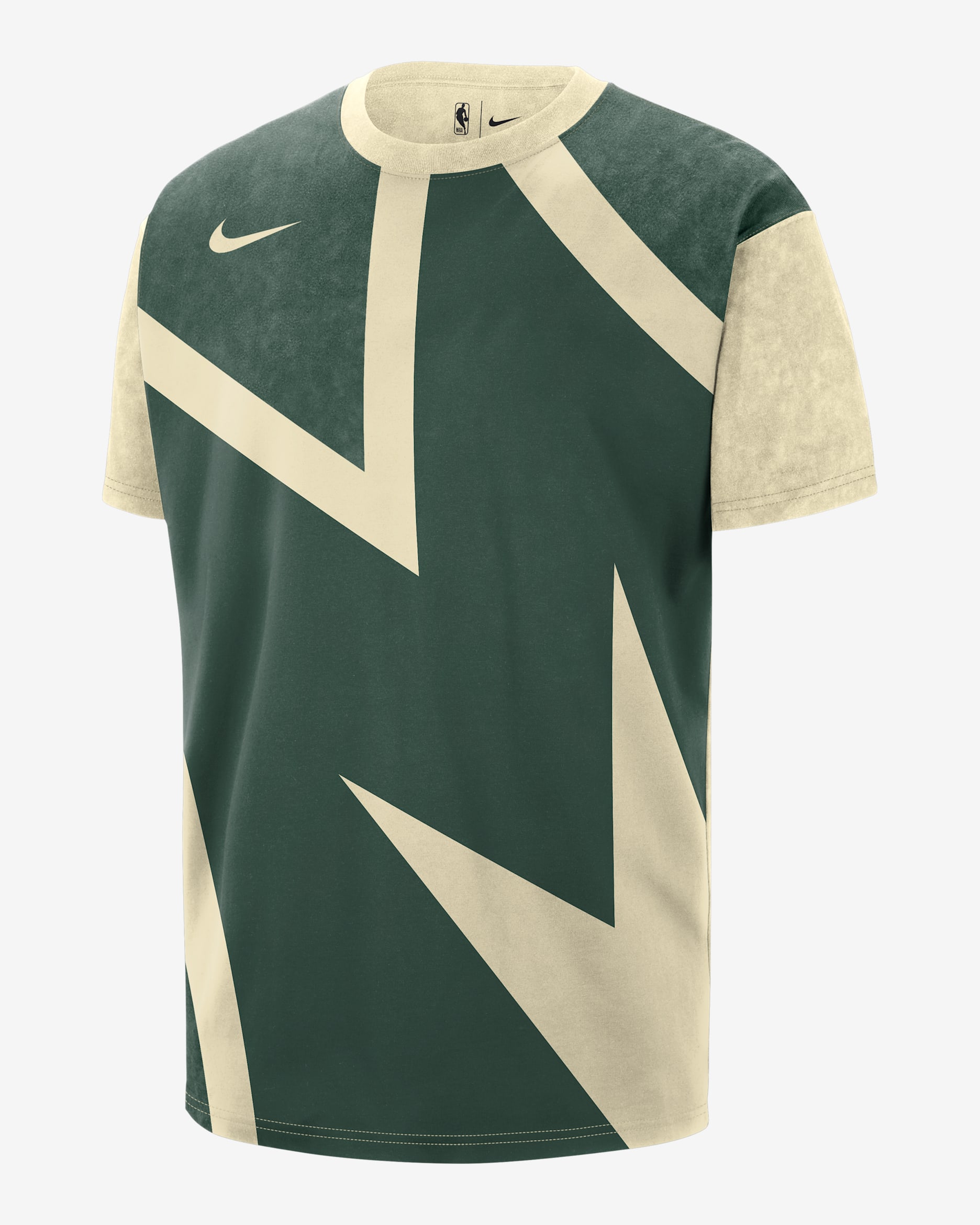 Milwaukee Bucks Essential City Edition Men's Nike NBA Max90 T-Shirt - Fir/Flat Opal