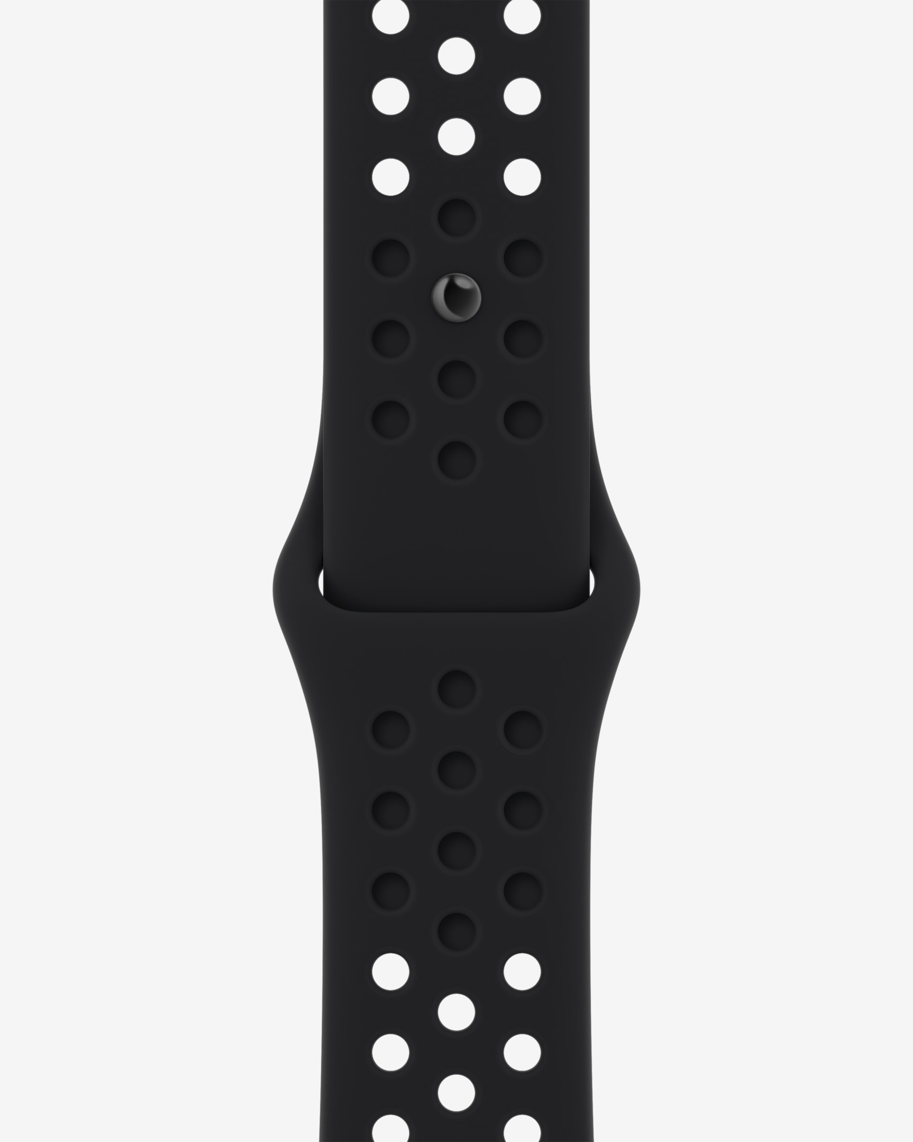 Correa deportiva Nike Negro/Negro de 41 mm - S/M - Negro/Negro