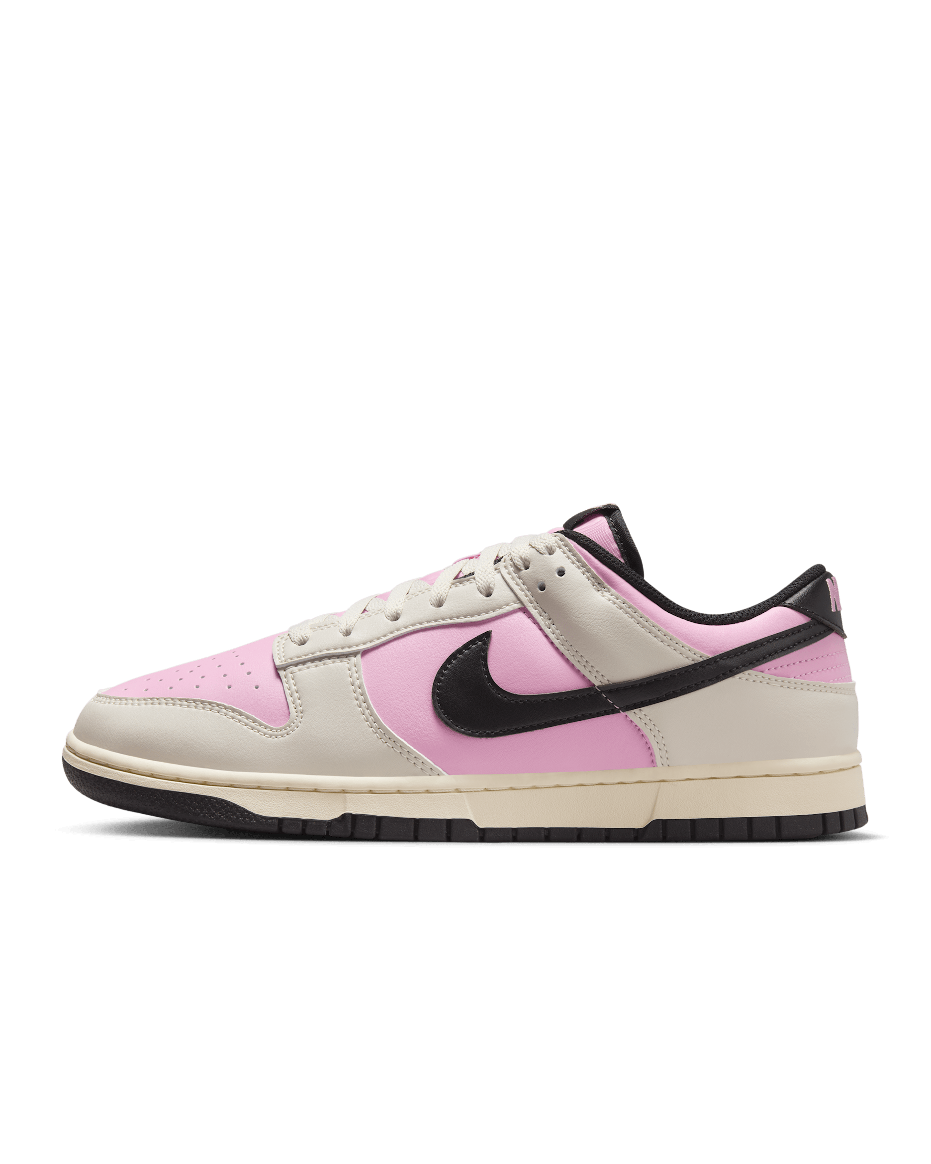 Tenis para hombre Nike Dunk Low Retro - Rosa amanecer/Marrón verdoso claro/Marfil pálido/Negro