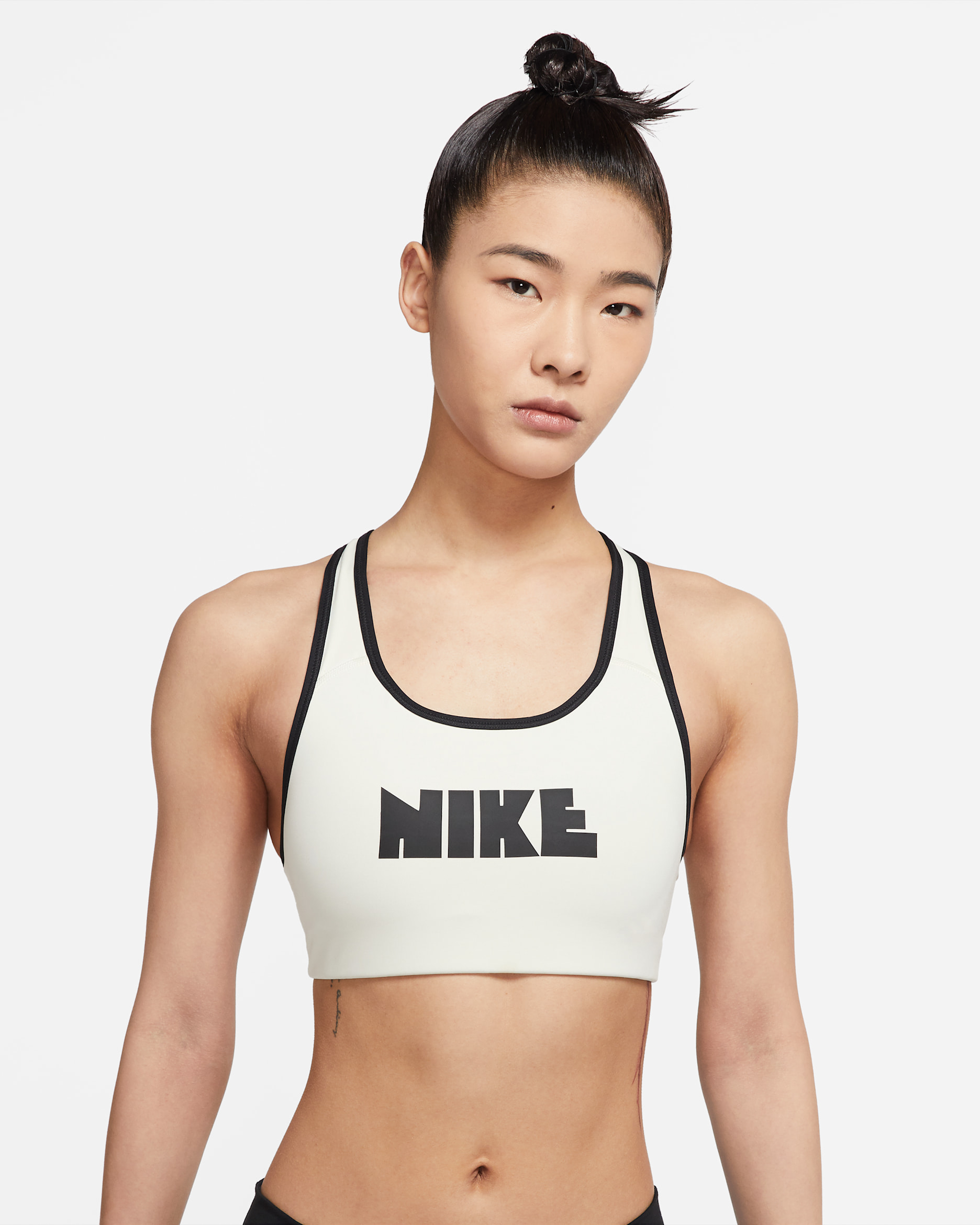 nike one piece pad sports bra