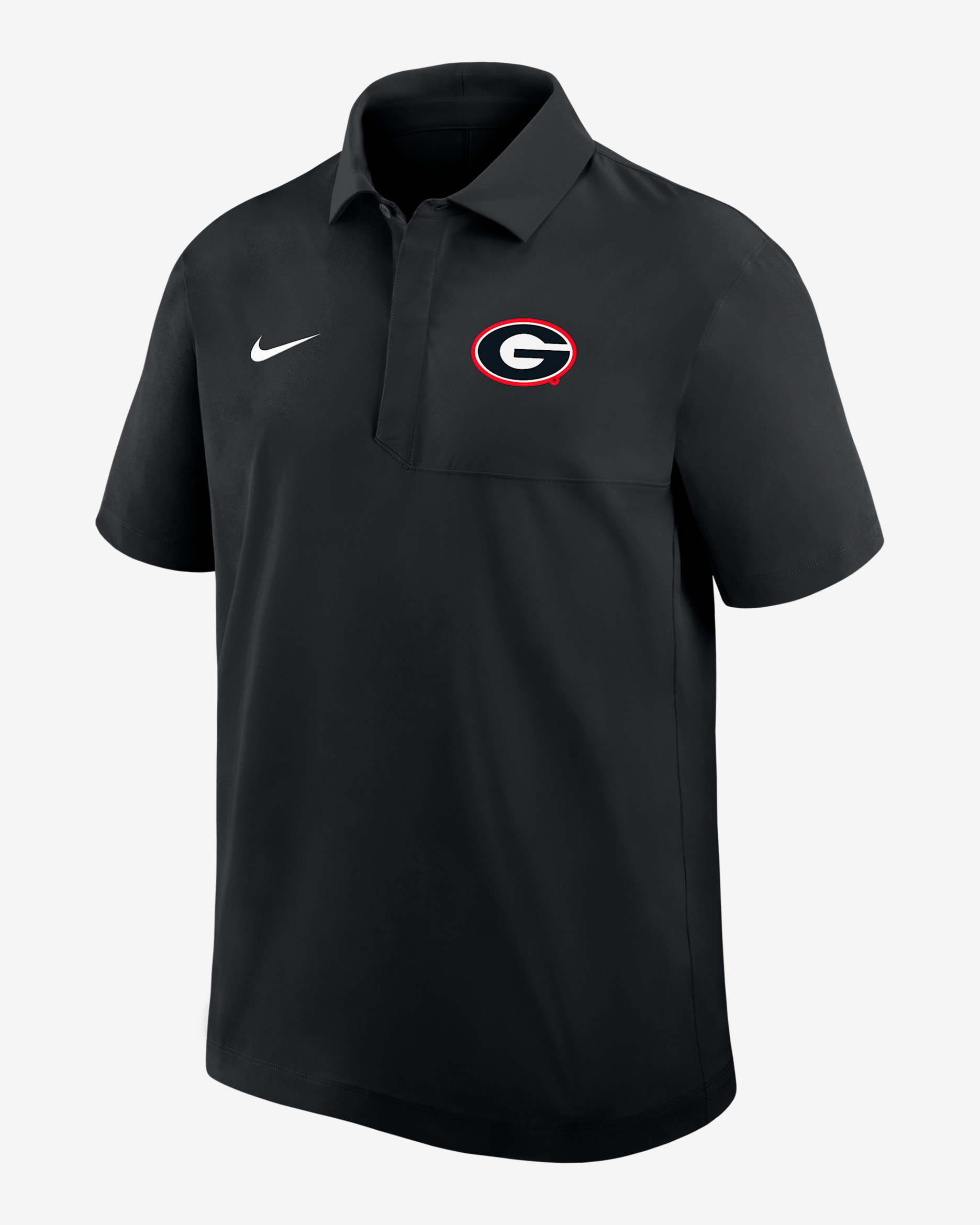 Georgia Men's Nike Dri-FIT College Polo - Black