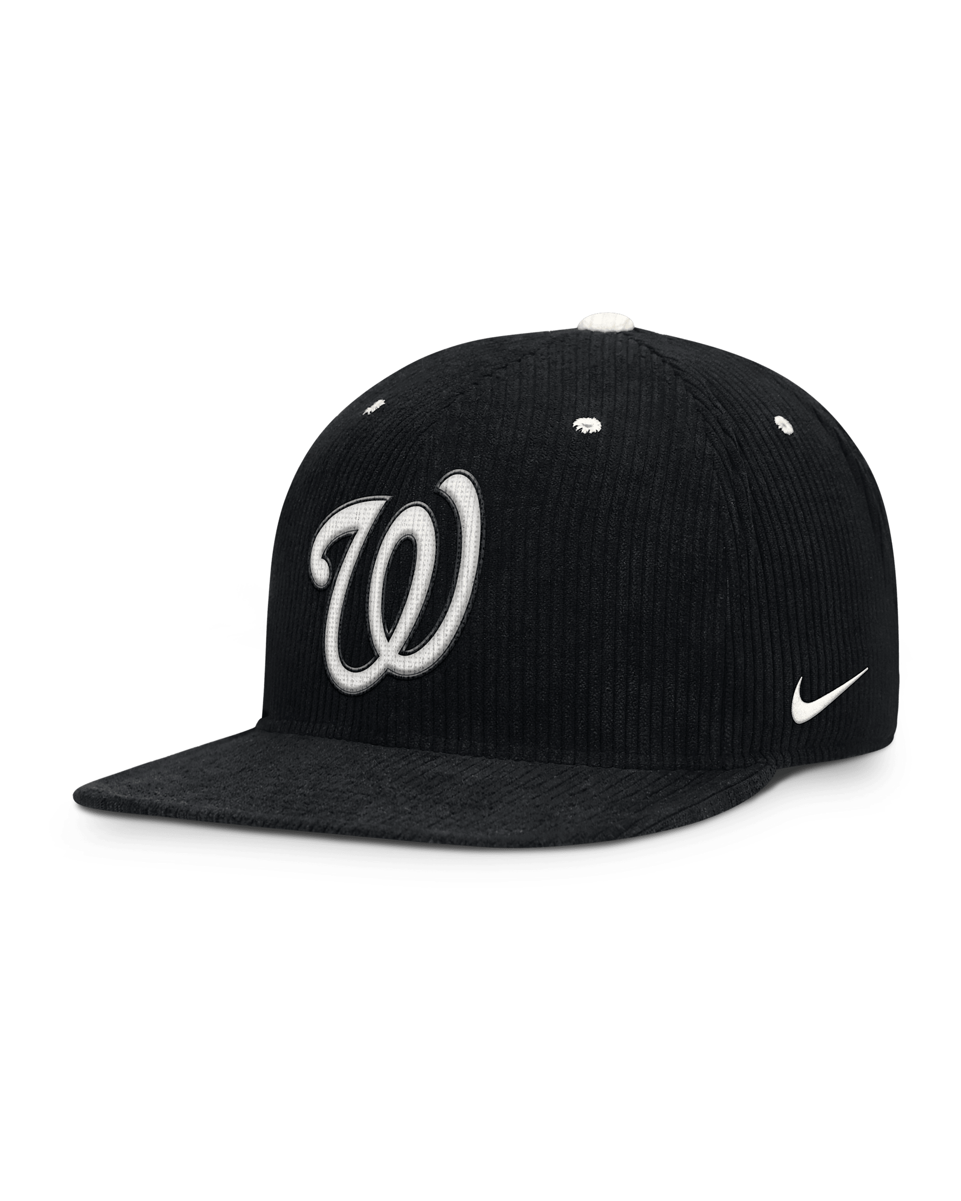 Washington Nationals Pro Men's Nike MLB Adjustable Hat - Black