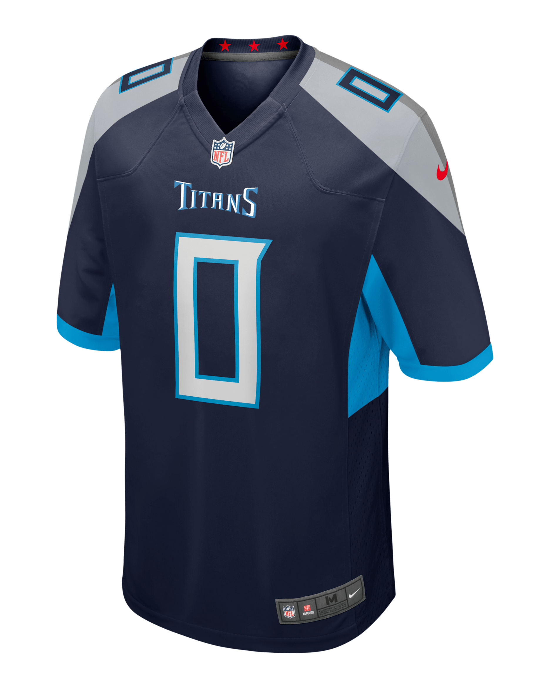 Jersey de fútbol americano Nike de la NFL Game para hombre Calvin Ridley Tennessee Titans - Azul marino universitario