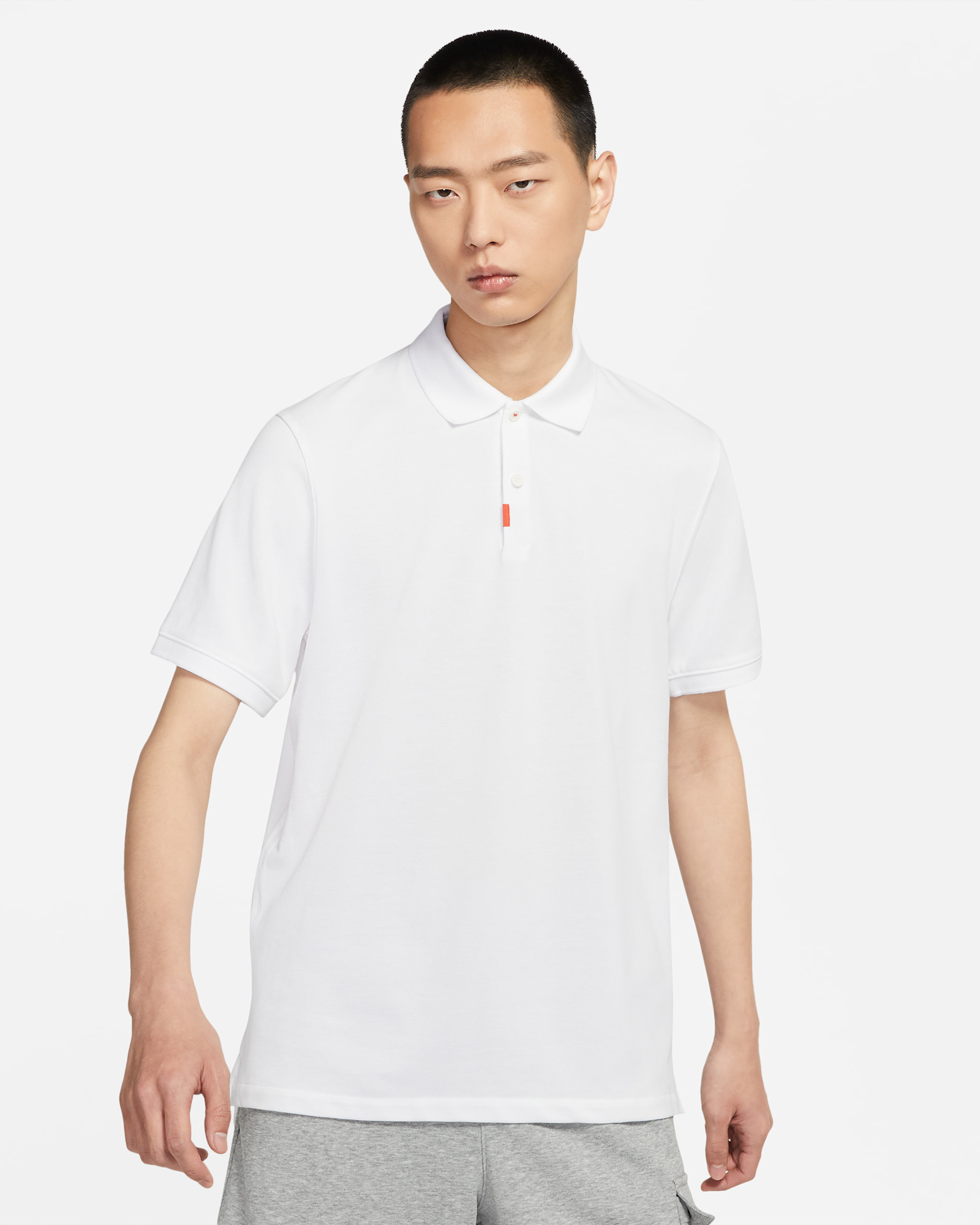 The Nike Polo Men's Polo - White/White