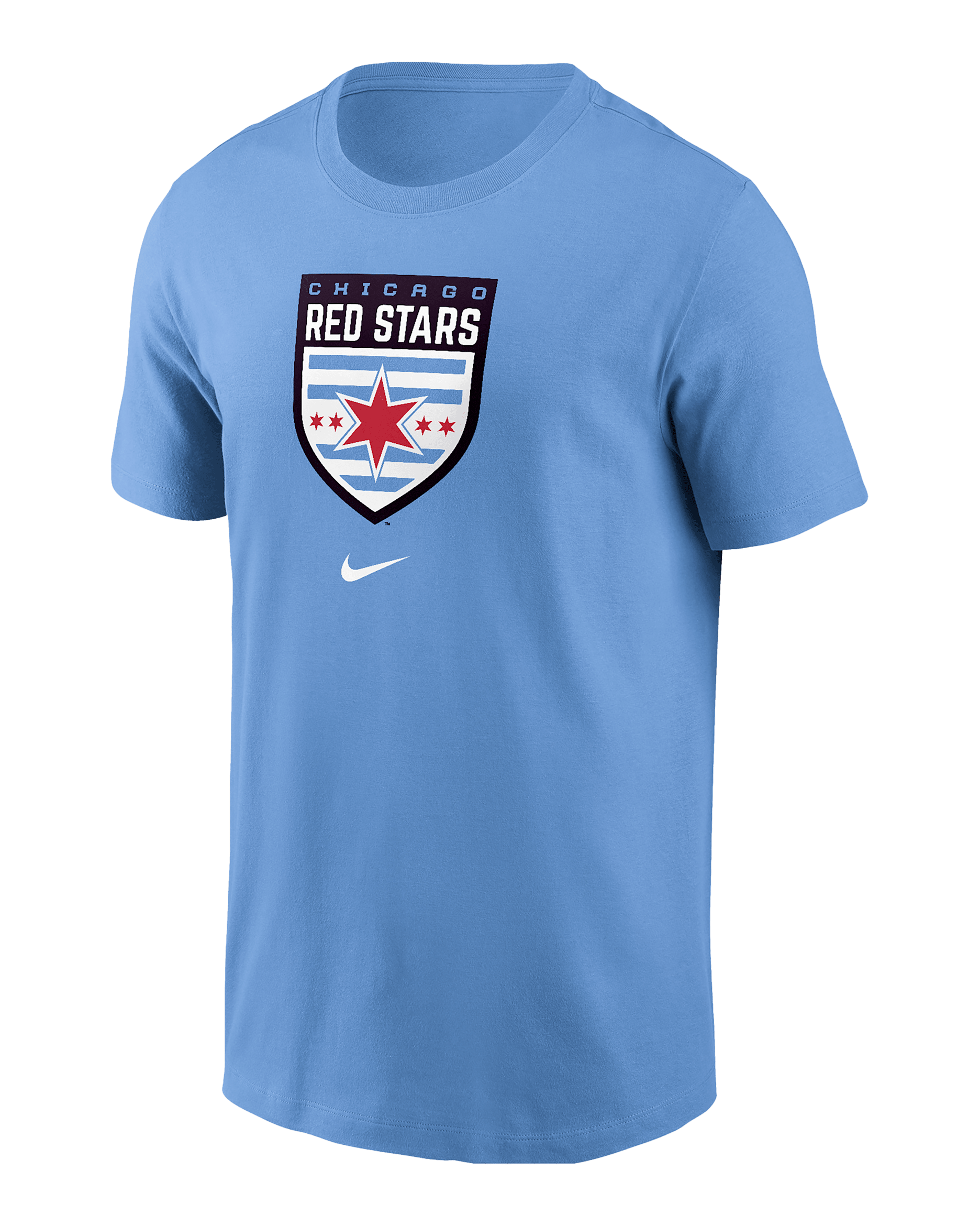 Chicago Red Stars Men's Nike NWSL T-Shirt - Valor Blue