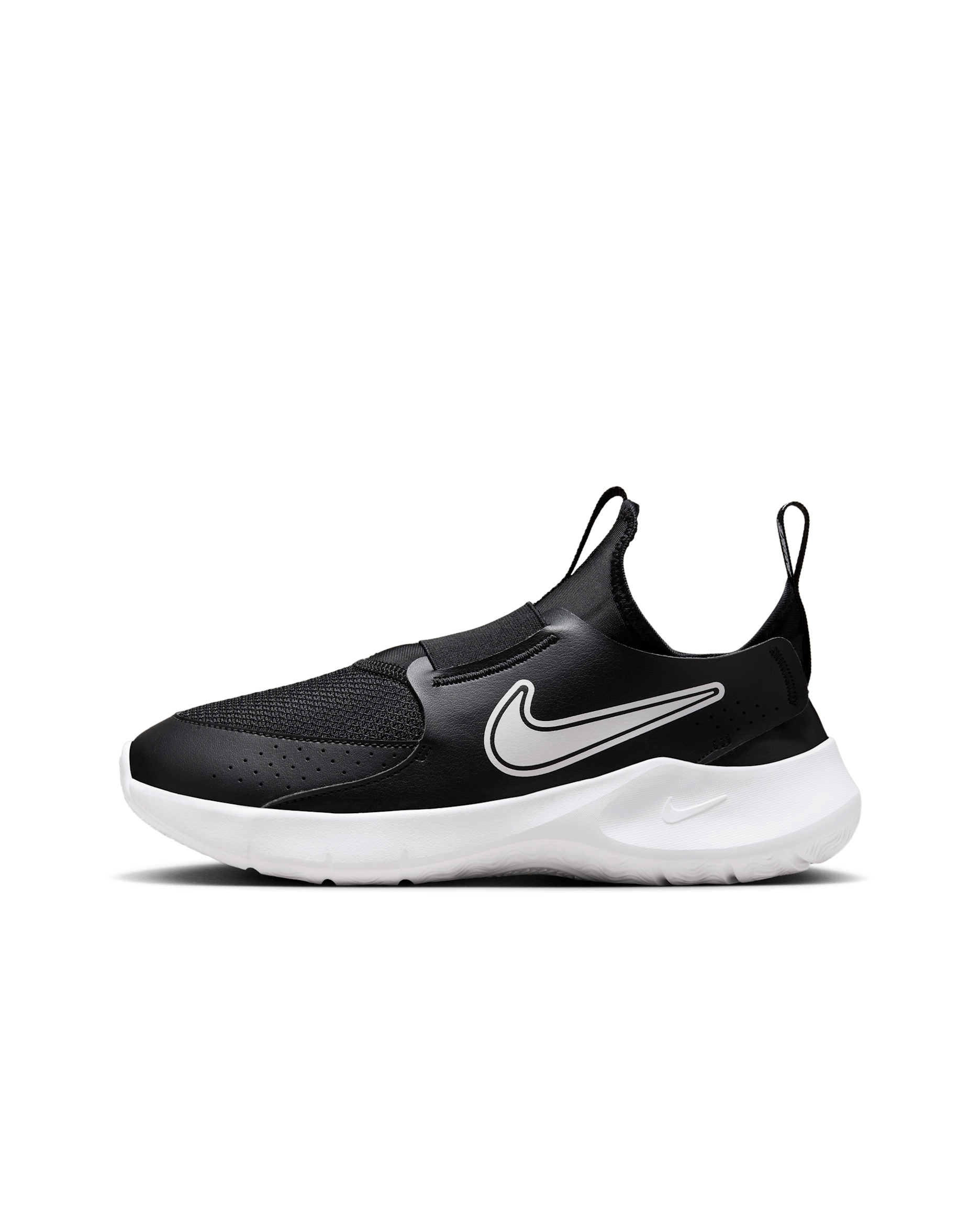 Nike Flex Runner 3 Older Kids' Road Running Shoes - Black/White