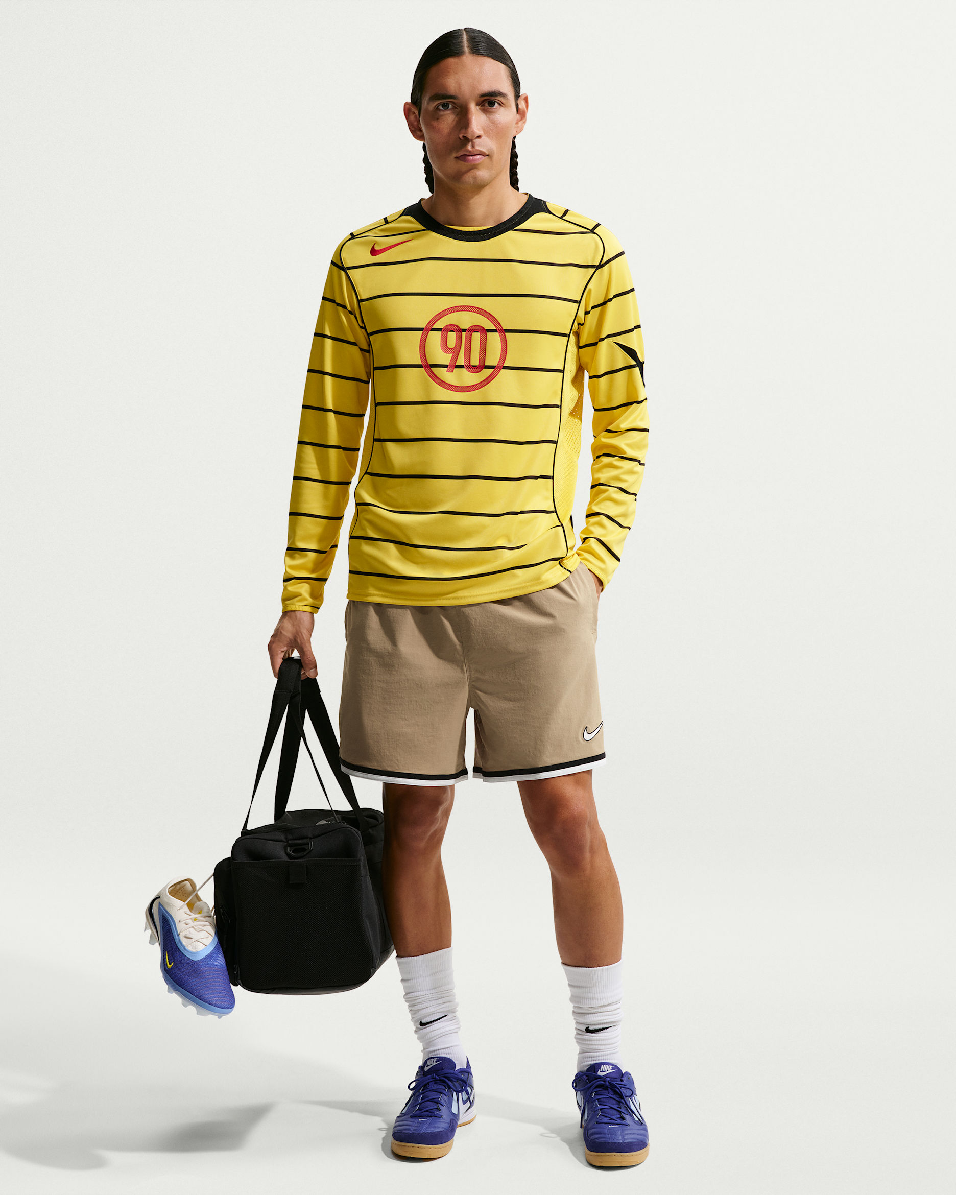 Nike Men's Dri-FIT 5" Soccer Shorts - Filbert/Off Noir/Summit White/Summit White