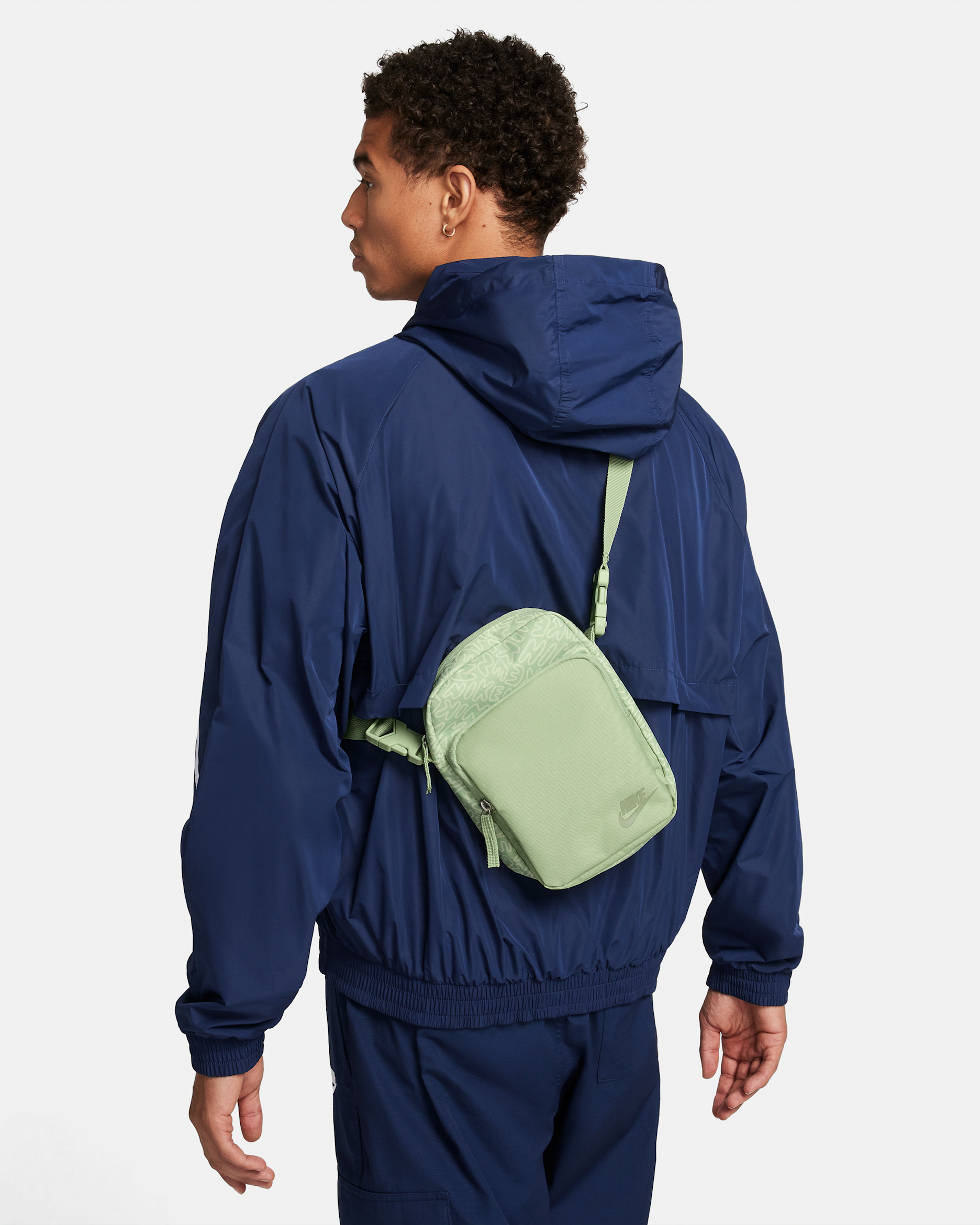 Nike Heritage Cross-Body Bag (4L) - Honeydew/Honeydew/Oil Green