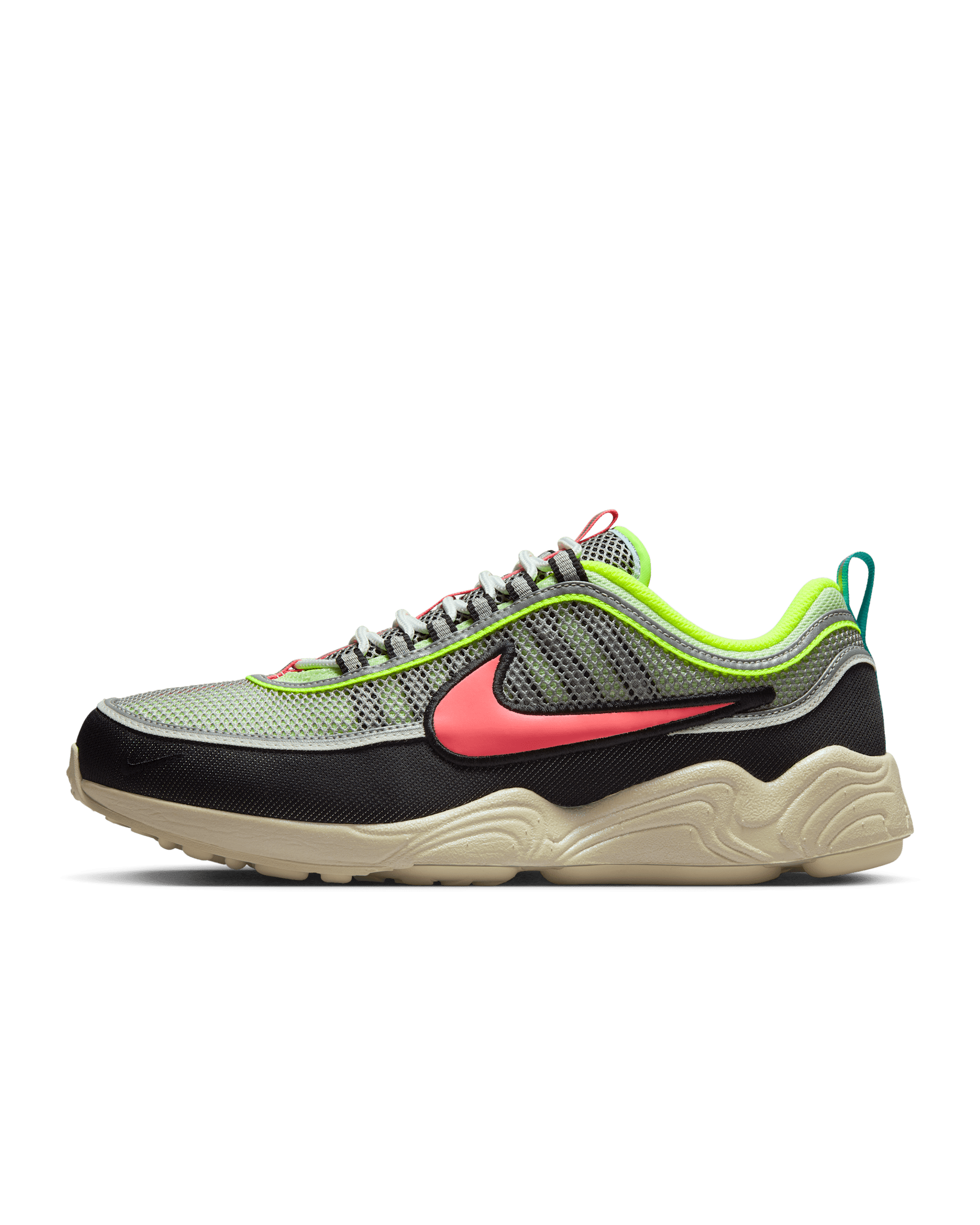 Tenis para hombre Nike Air Zoom Spiridon - Voltio ligero/Volt/Plata metalizado/Ponche cálido