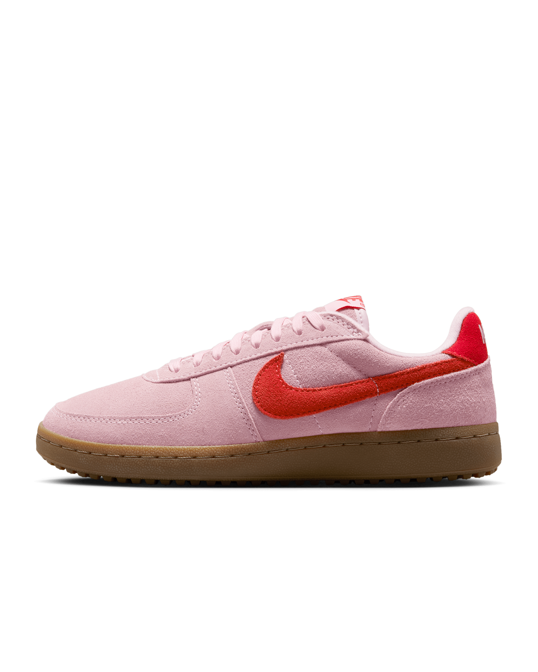 Nike Field General Suede Women's Shoes - Pink Foam/Gum Dark Brown/Gum Dark Brown/Light Crimson