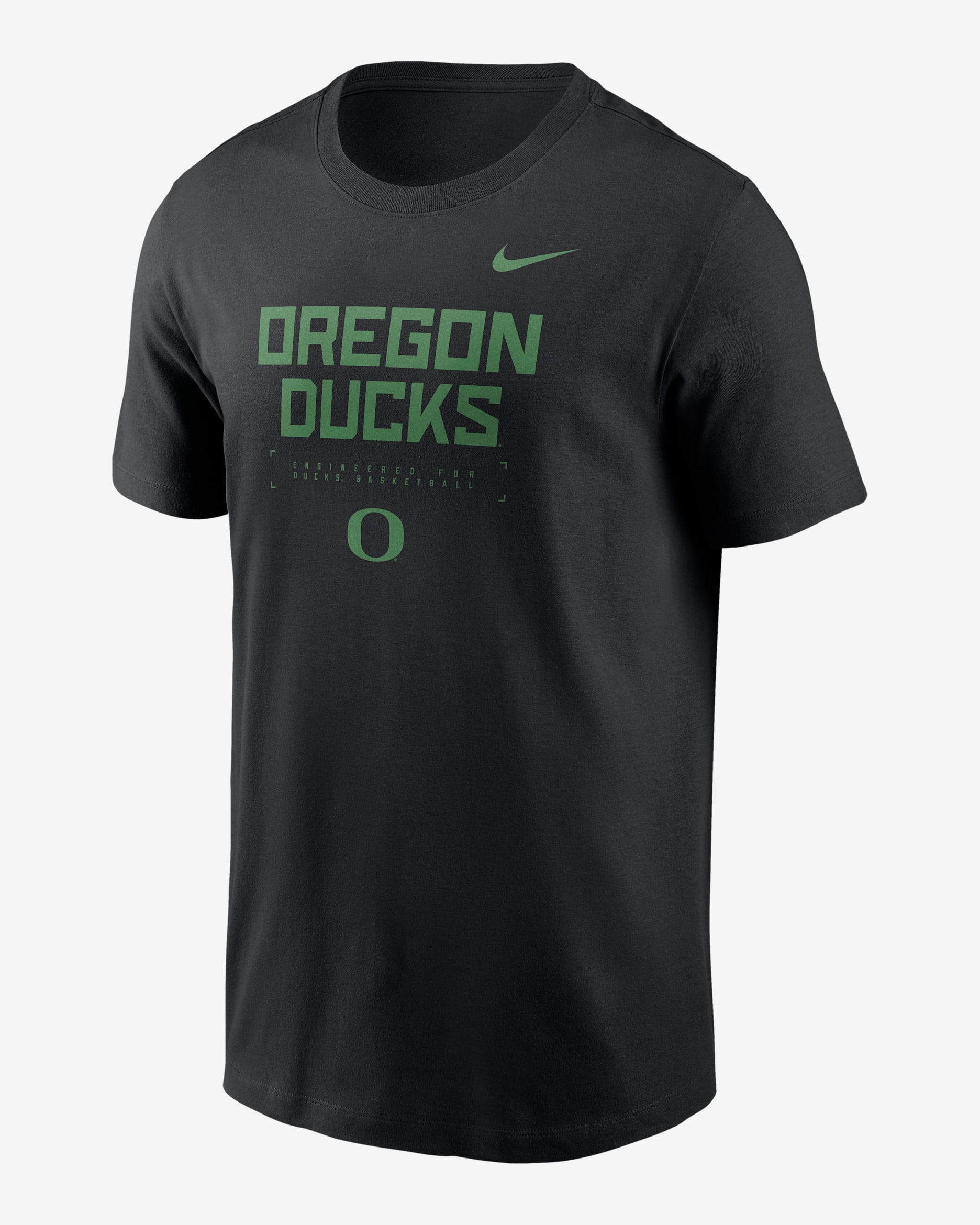 Oregon Courtside Basketball Men's Nike Dri-FIT College T-Shirt - Black
