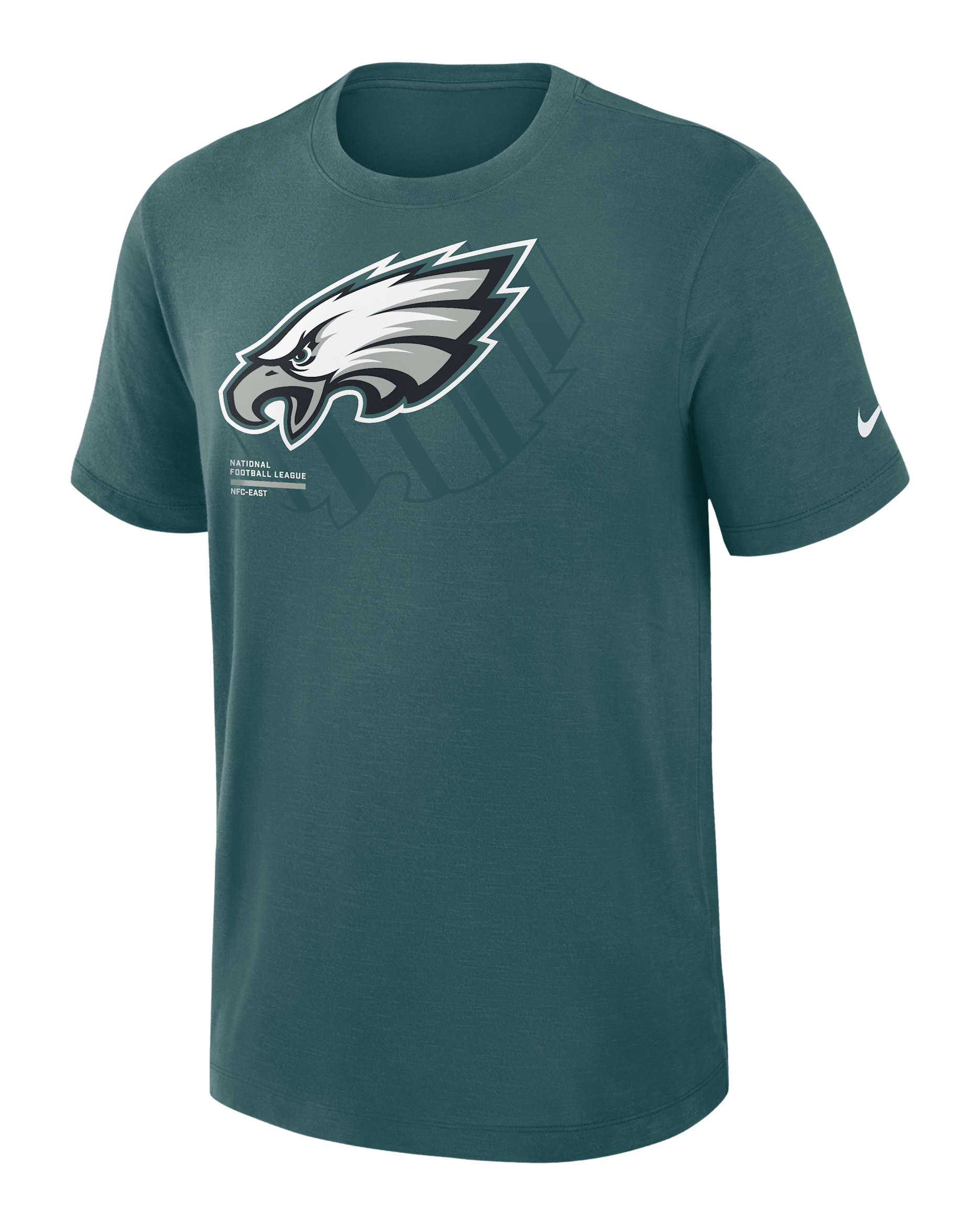 Philadelphia Eagles Slub Men's Nike Dri-FIT NFL T-Shirt - Green