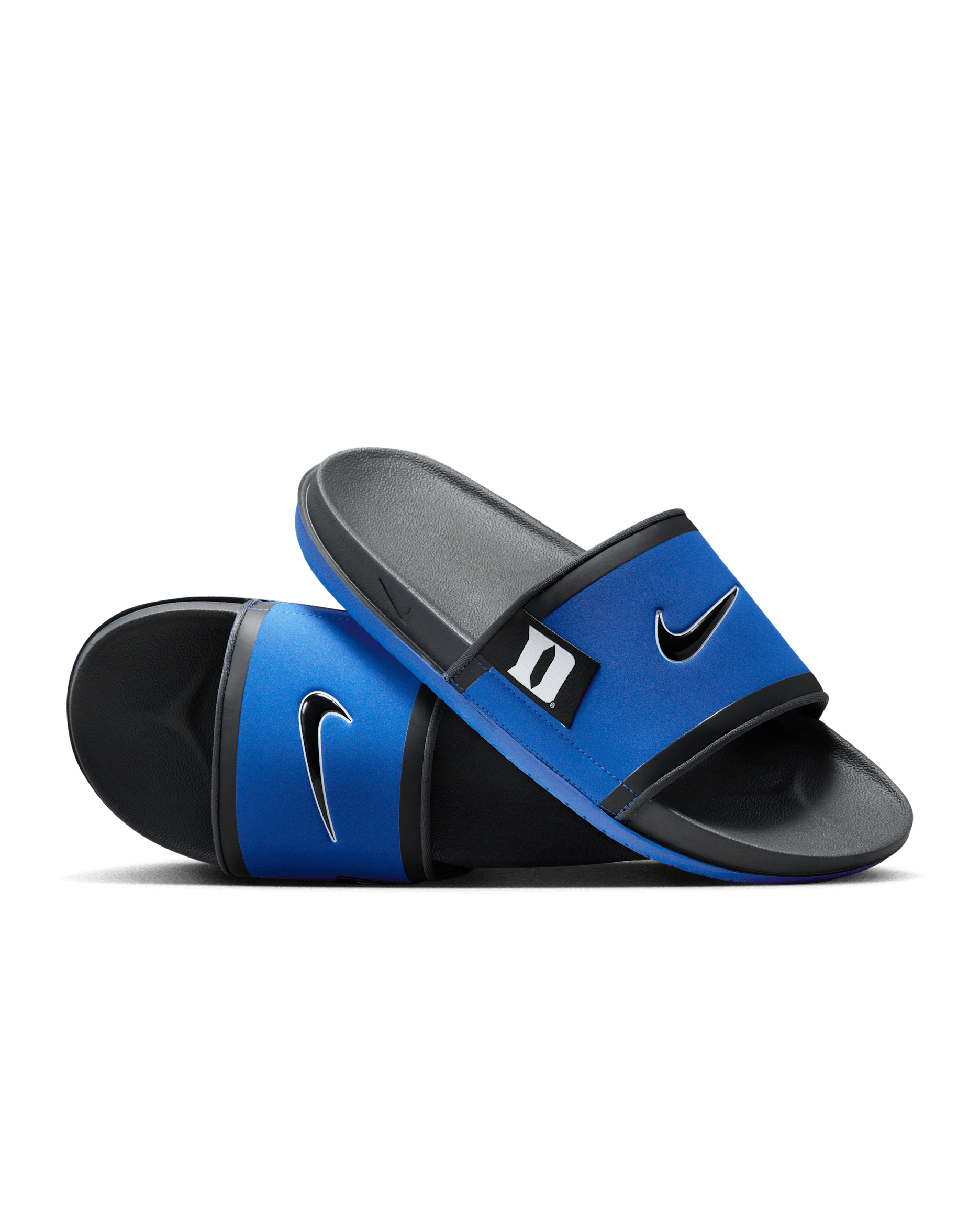 Nike College Offcourt (Duke) Slides - Game Royal/Dark Smoke Grey/Black