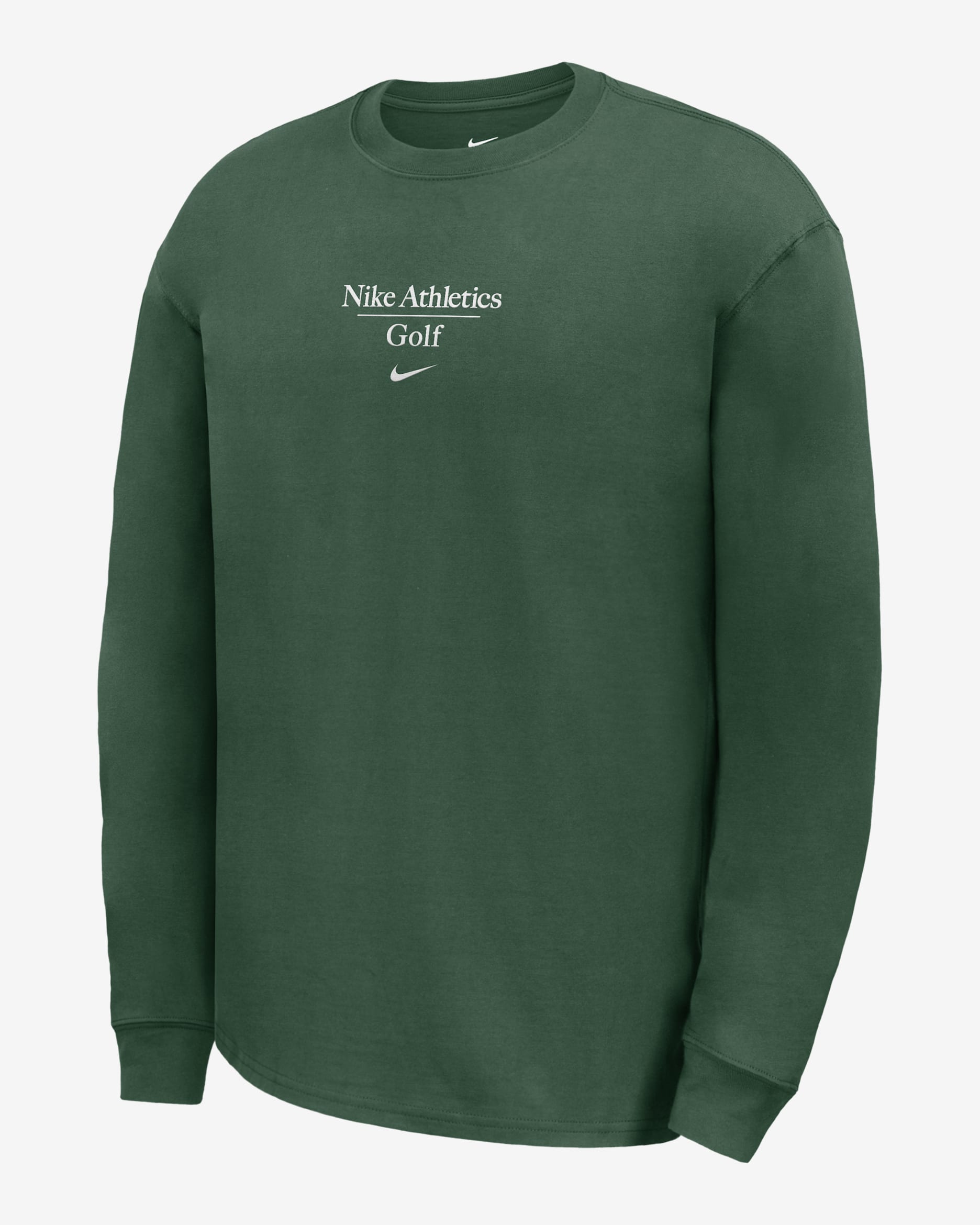 Nike Max90 Men's Golf Long-Sleeve T-Shirt - Gorge Green