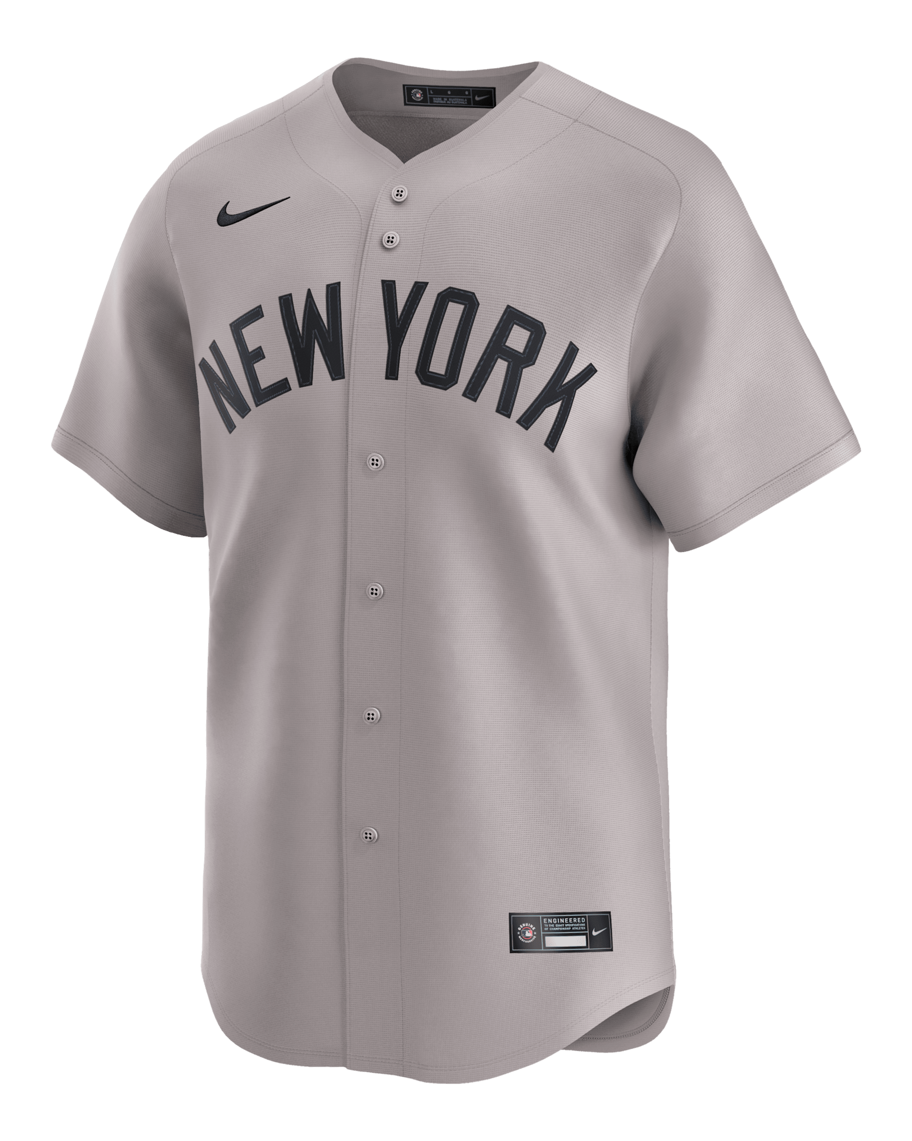 New York Yankees Men's Nike Dri-FIT ADV MLB Limited Jersey - Grey
