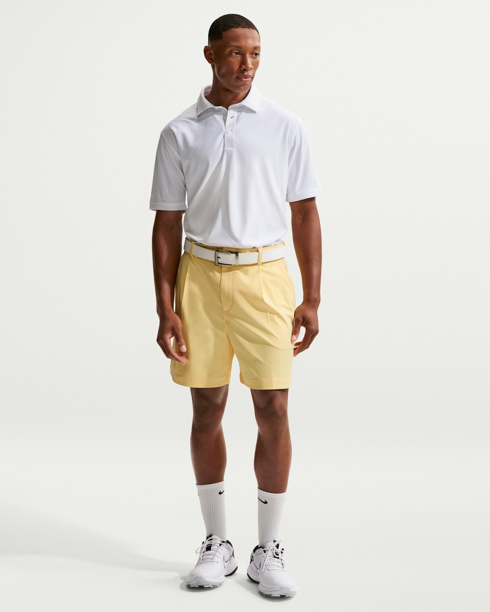 Nike Par Men's Dri-FIT Golf Shorts - Soft Yellow/Photon Dust/Soft Yellow