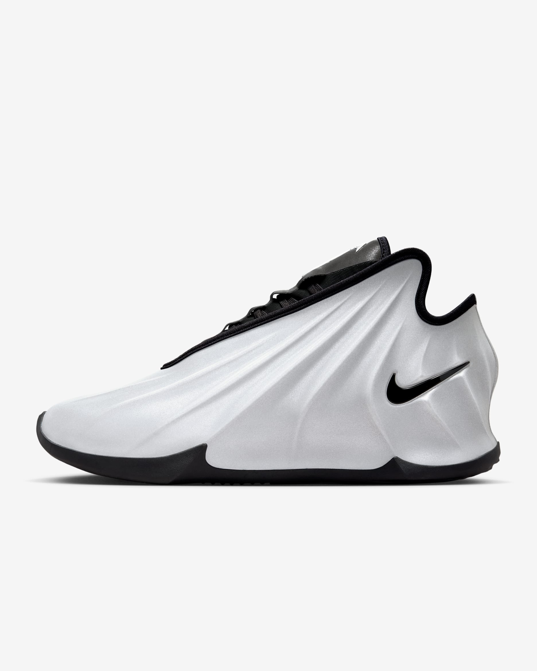 Nike G.T. Future Basketball Shoes - Metallic Silver/White/Black