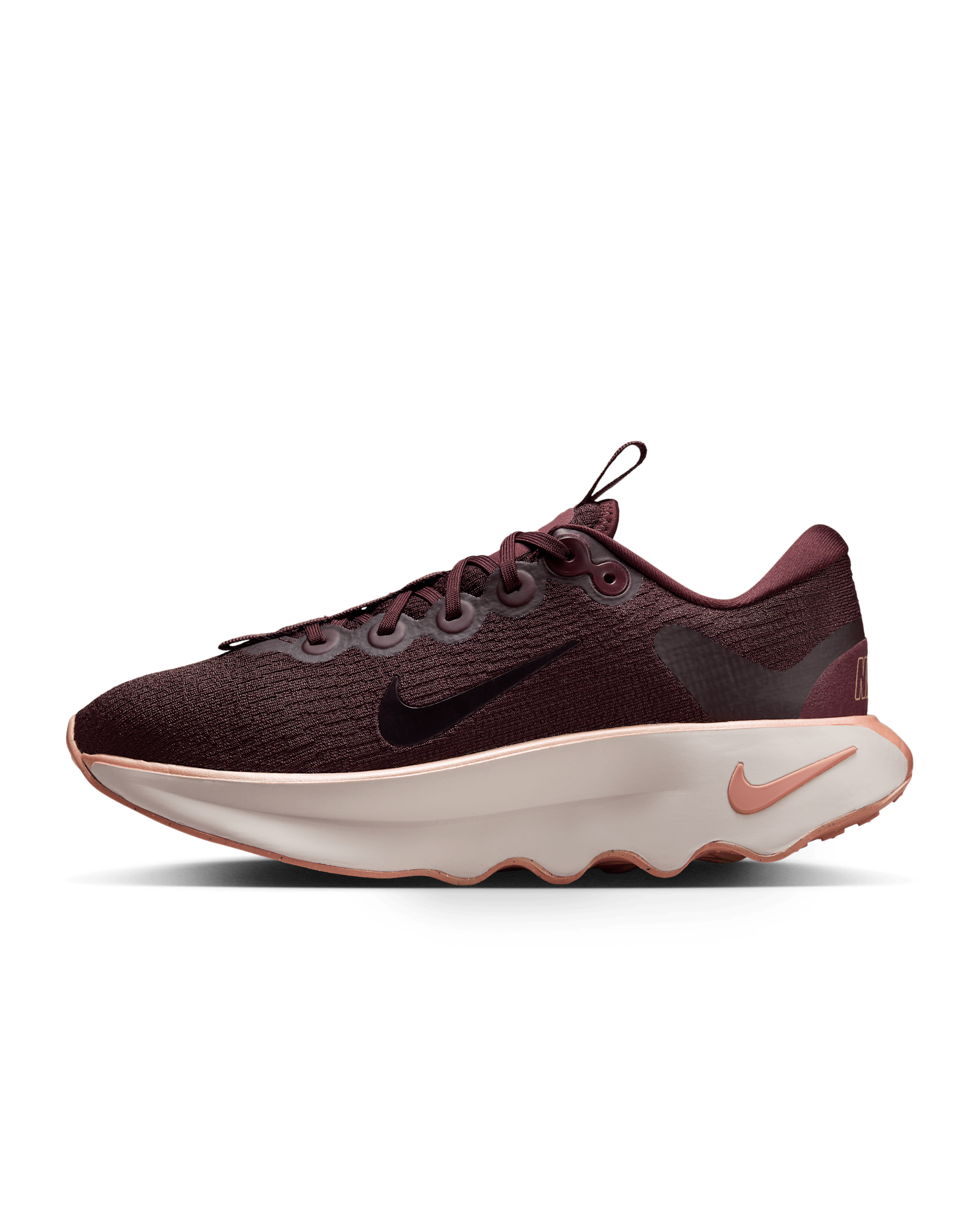 Tenis de caminata para mujer Nike Motiva - Burdeos enérgico/Rojo sepia/Rojo sedimento/Burdeos enérgico