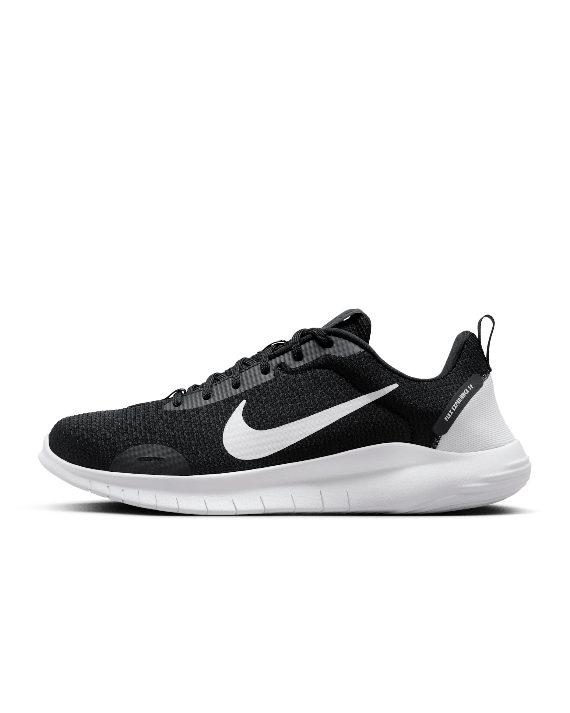 Nike Flex Experience Run 12 Straßenlaufschuh für Herren - Schwarz/Dark Smoke Grey/Weiß