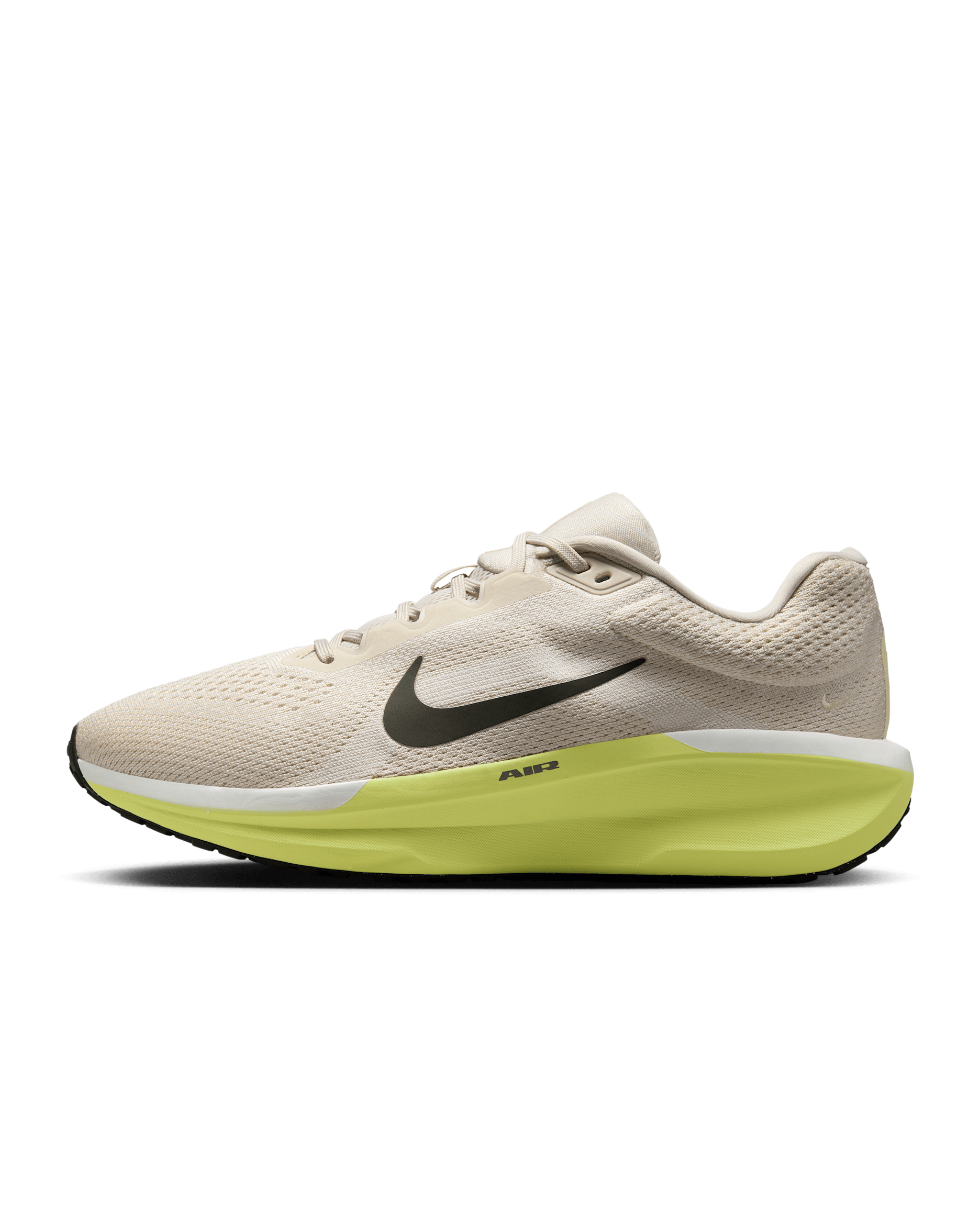 Nike Winflo 11 Men's Road Running Shoes - Light Orewood Brown/Summit White/Light Lemon Twist/Sequoia