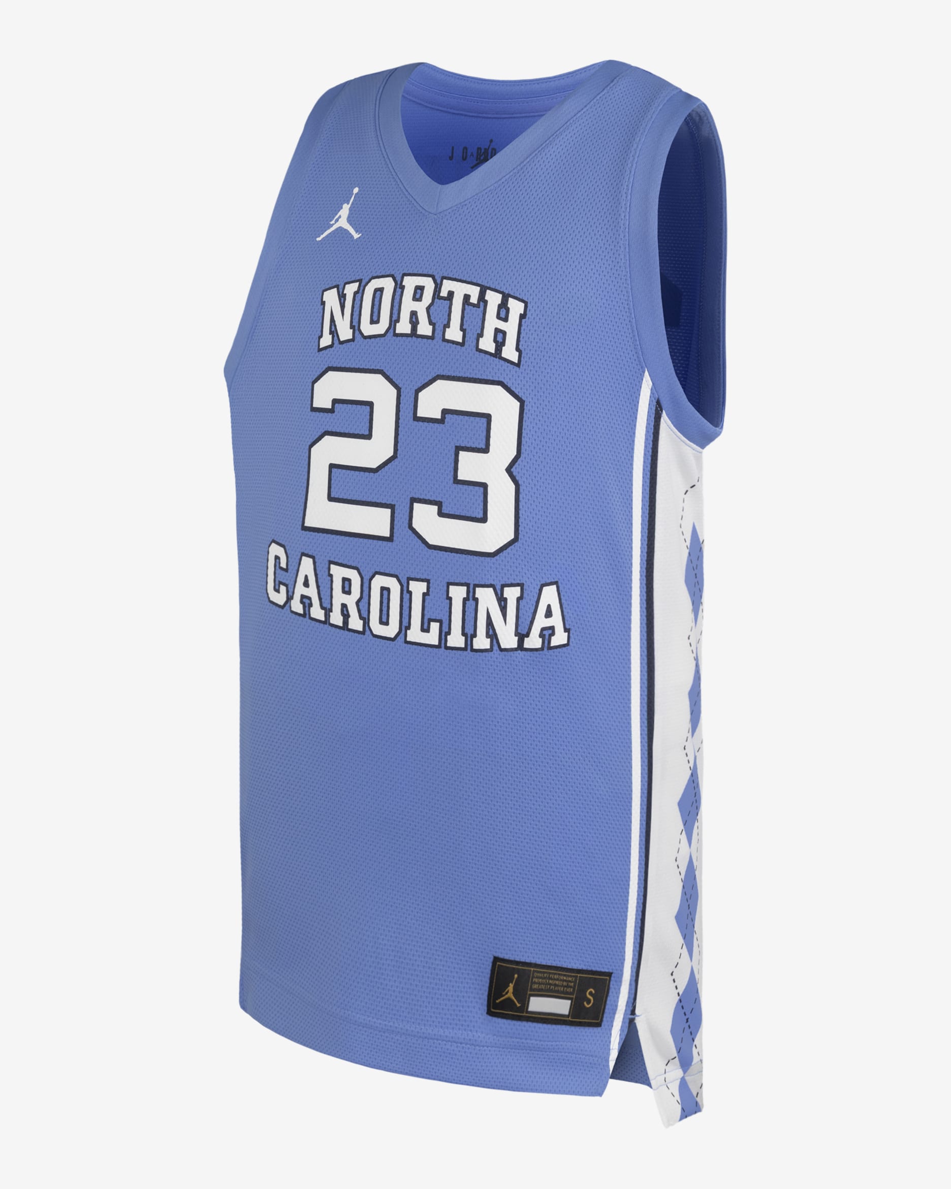 North Carolina Tar Heels Big Kids' Nike Basketball Replica Jersey - Valor Blue