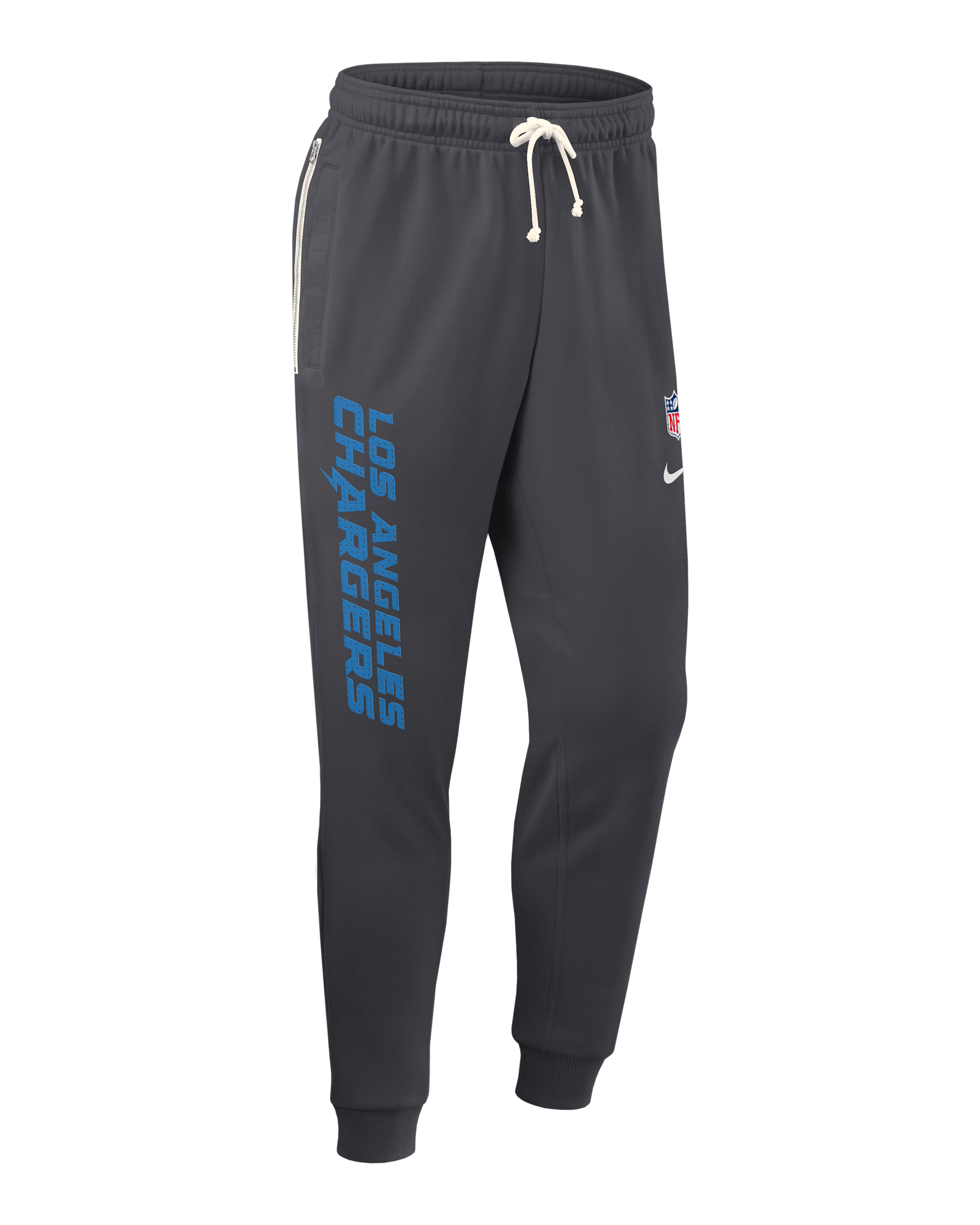 Los Angeles Chargers Ground Game Sideline Men's Nike Dri-FIT NFL Taper Pants - Anthracite