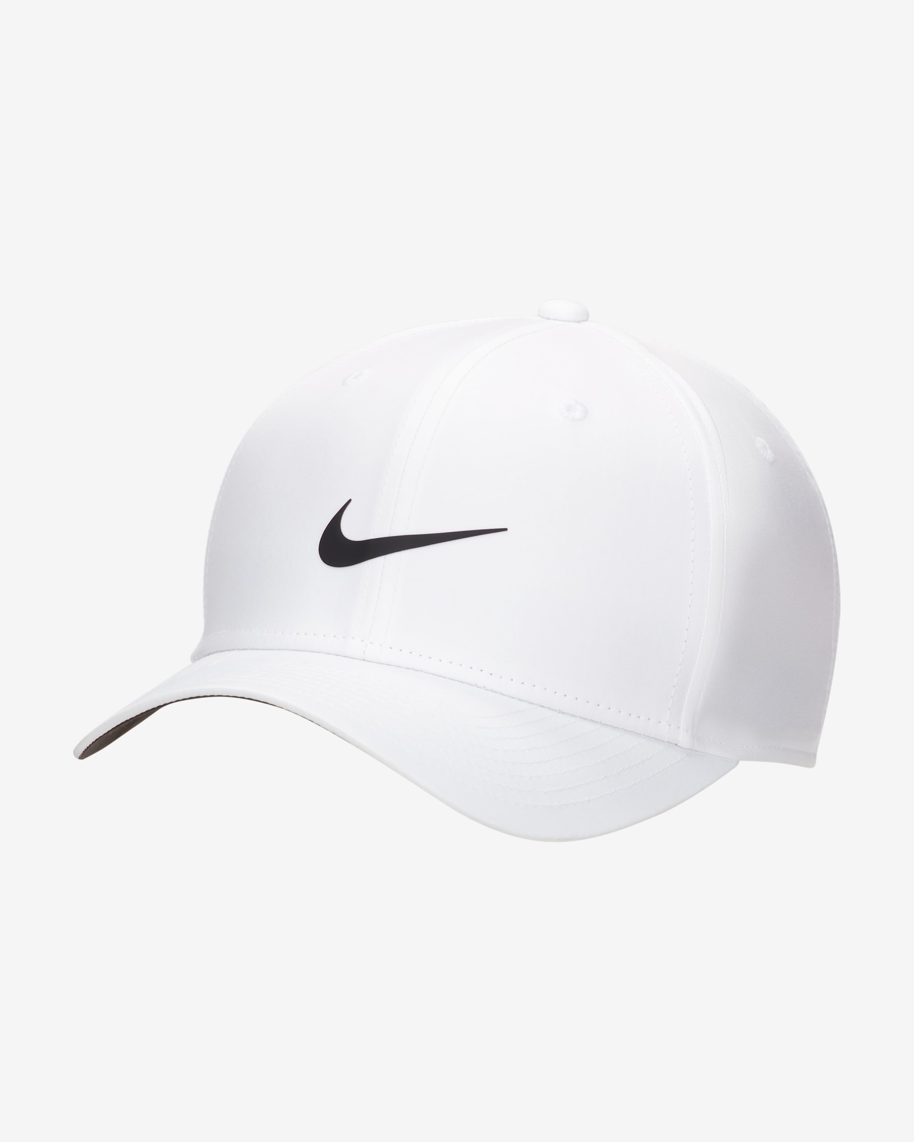 Nike Dri-FIT Rise Structured Snapback Cap - White/Anthracite/Black