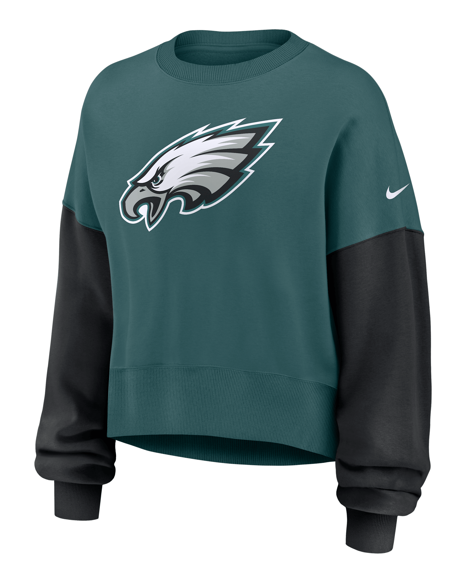 Philadelphia Eagles Women's Nike NFL Pullover Crew - Sport Teal