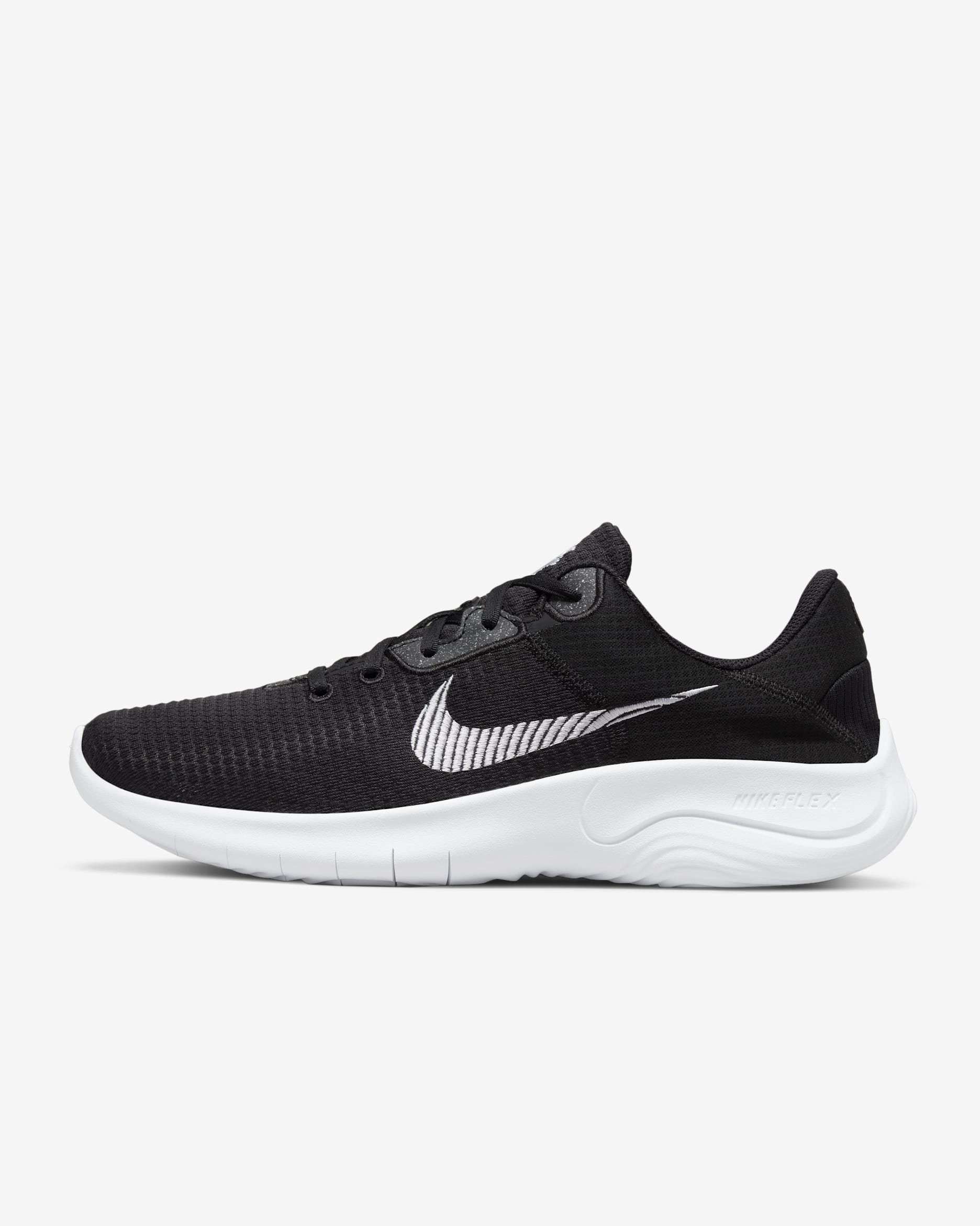Nike Flex Experience Run 11 Men's Road Running Shoes - Black/White