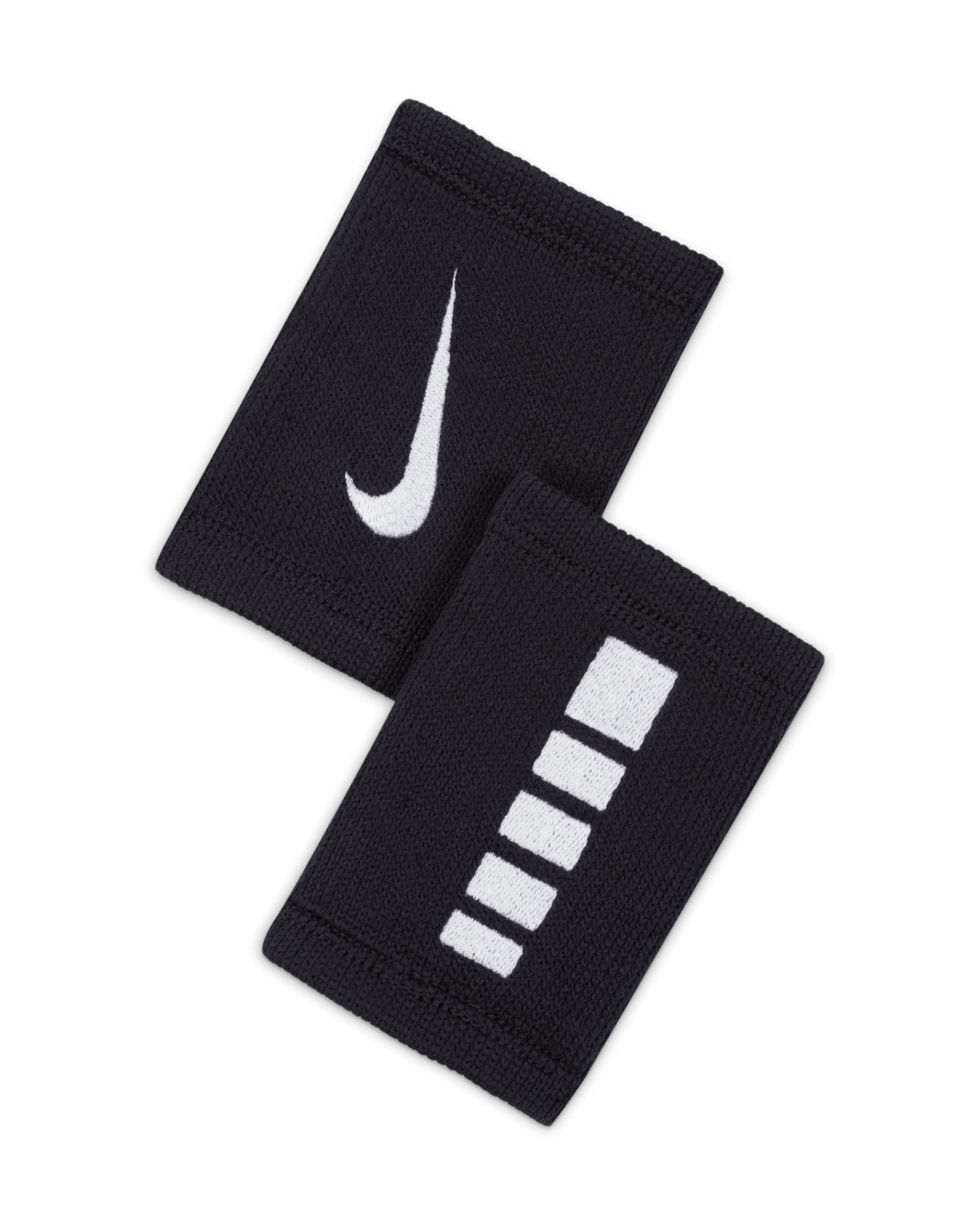 Nike Elite Doublewide Wristbands (2-Pack) - Black