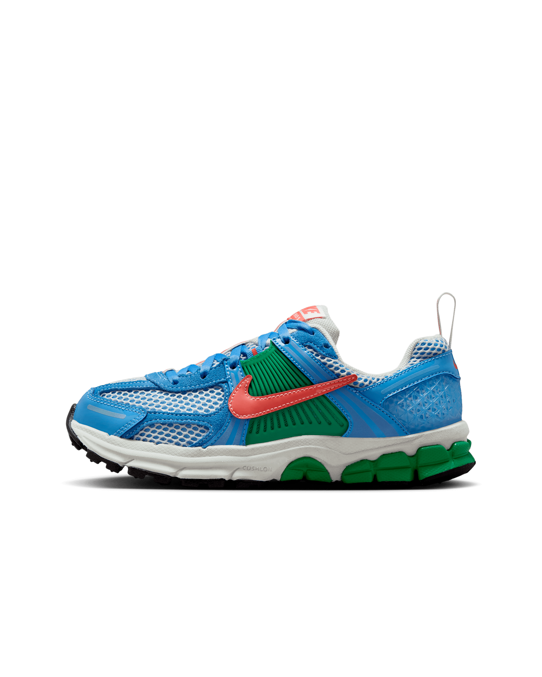 Nike Vomero 5 Big Kids' Shoes - University Blue/Stadium Green/Summit White/Magic Ember