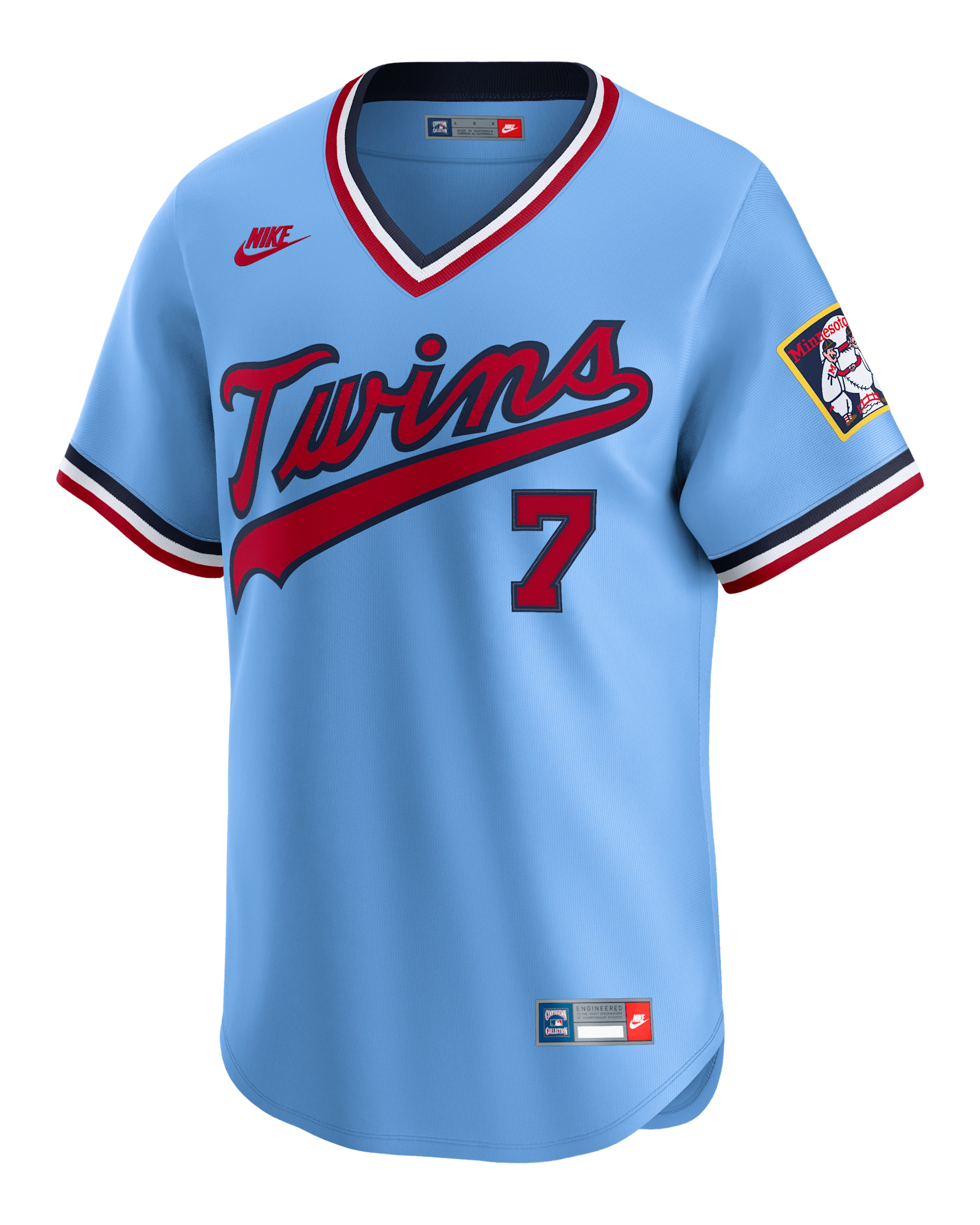Joe Mauer Minnesota Twins Cooperstown Men's Nike Dri-FIT ADV MLB Limited Jersey - Cobalt Pulse