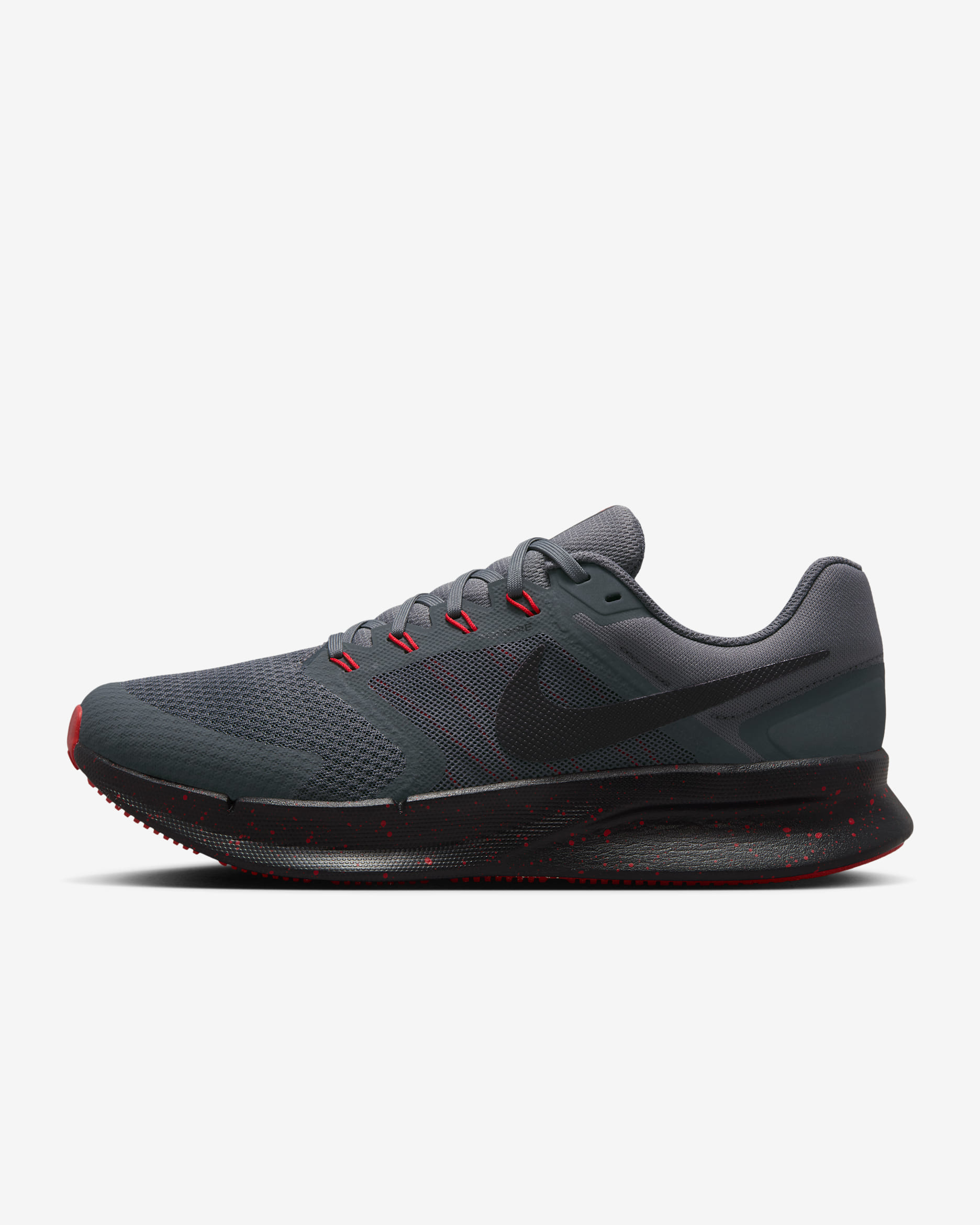 Tenis de correr en pavimento para hombre Nike Run Swift 3 - Gris oscuro/Rojo universitario/Negro
