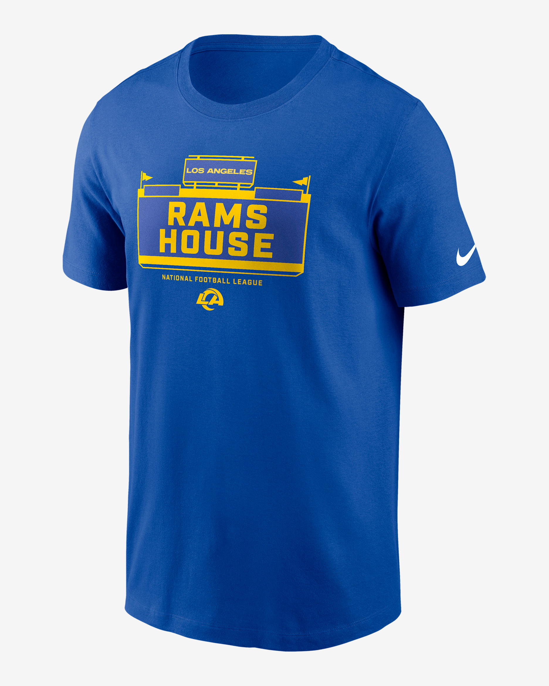 Los Angeles Rams Local Essential Men's Nike NFL T-Shirt - Royal