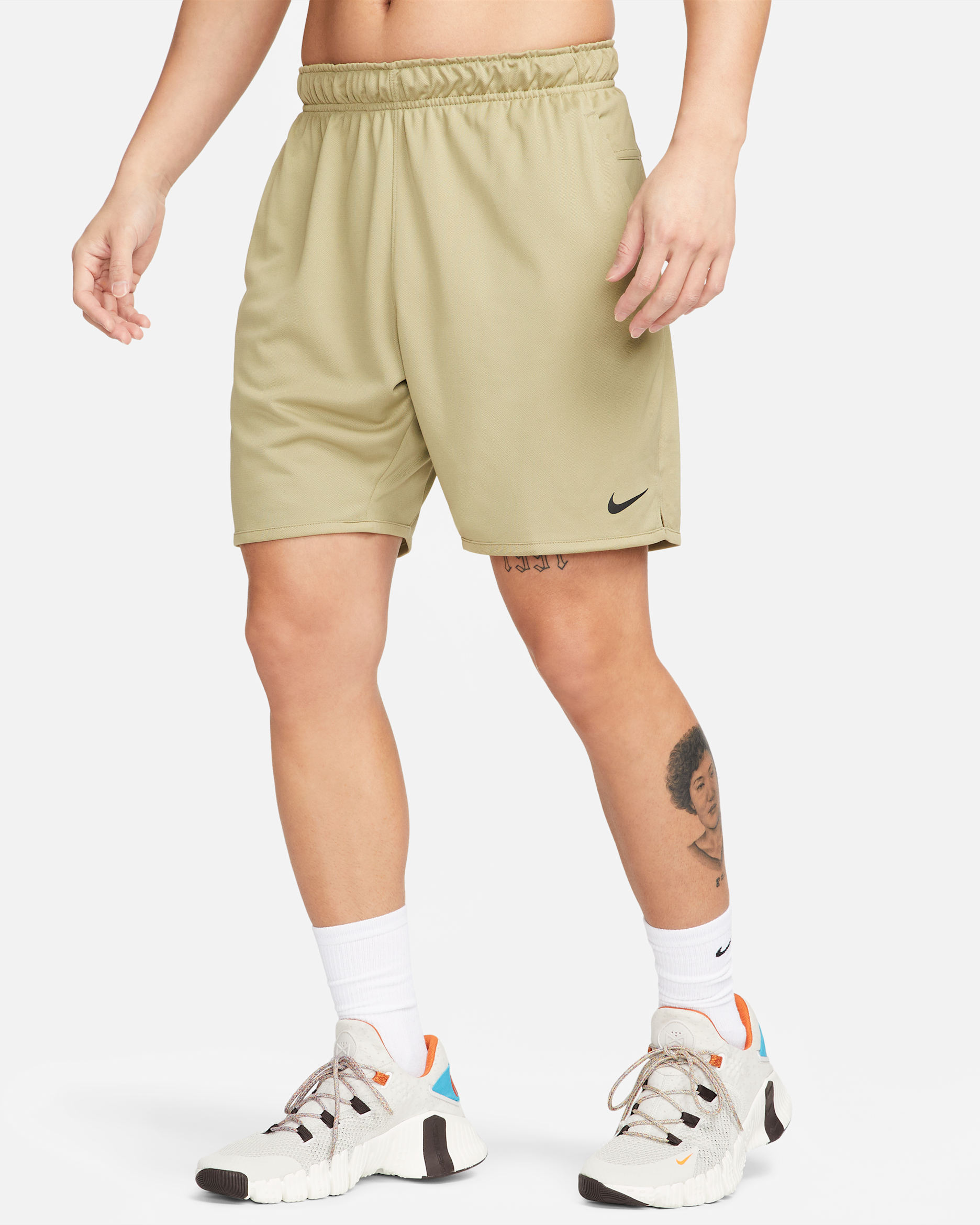 Nike Totality Men's Dri-FIT 18cm (approx.) Unlined Versatile Shorts - Neutral Olive/Black/Neutral Olive/Black