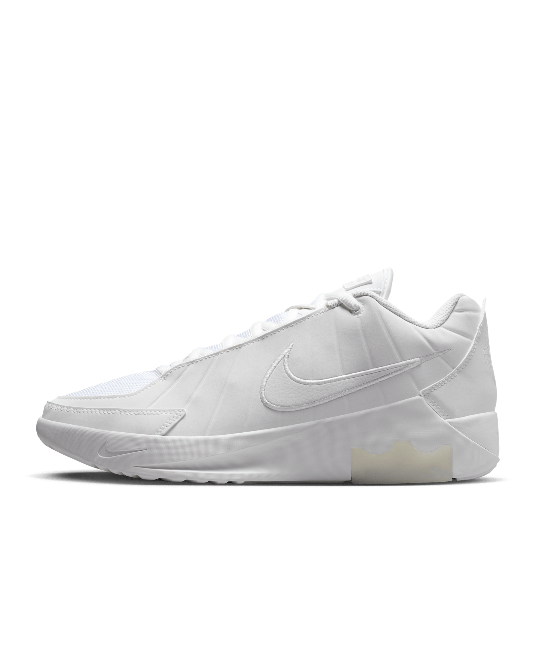 LeBron Witness 9 Basketball Shoes - White/Black/White