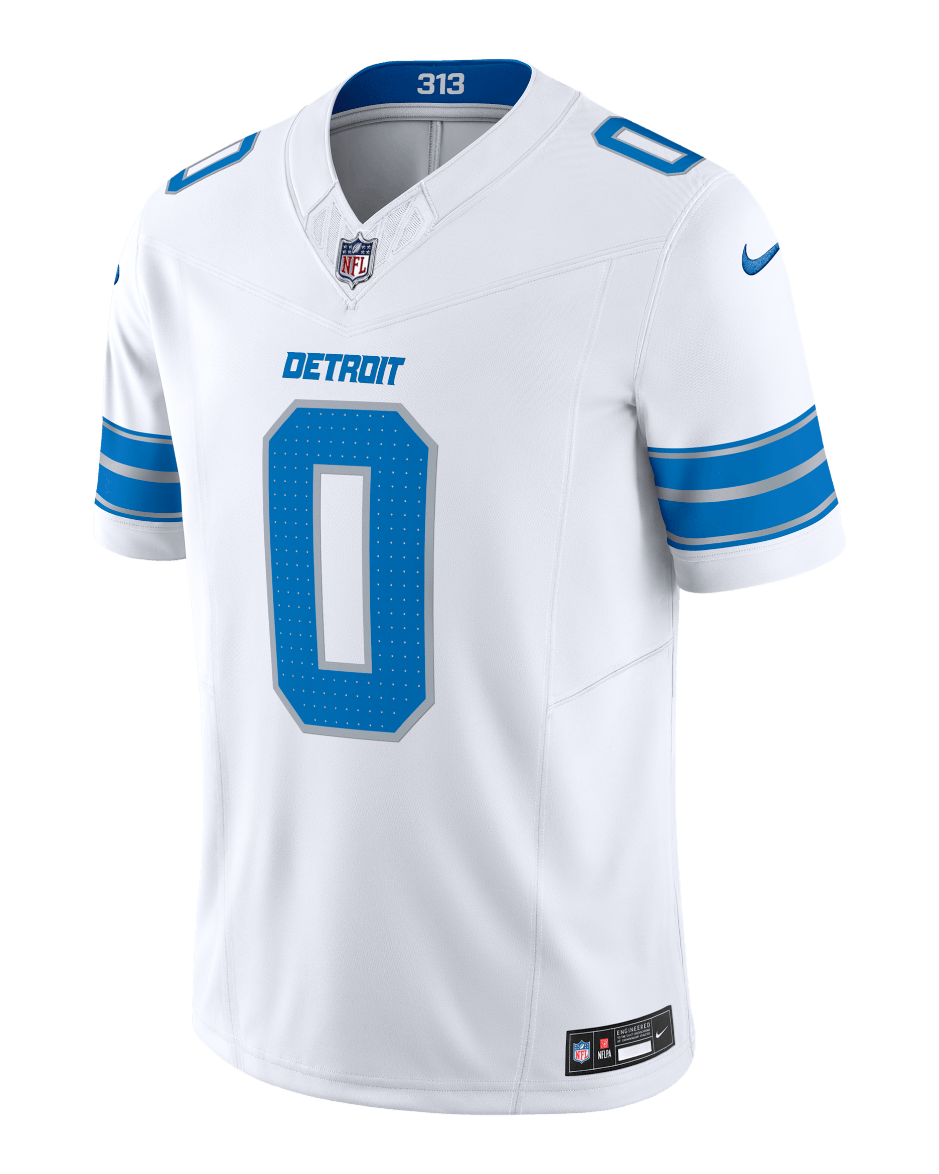 Jahmyr Gibbs Detroit Lions Men's Nike Dri-FIT NFL Limited Jersey - White