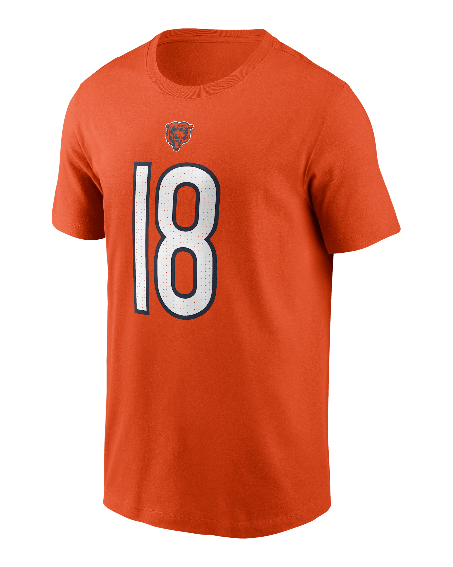 Playera Nike de la NFL para hombre Caleb Williams Chicago Bears - Naranja