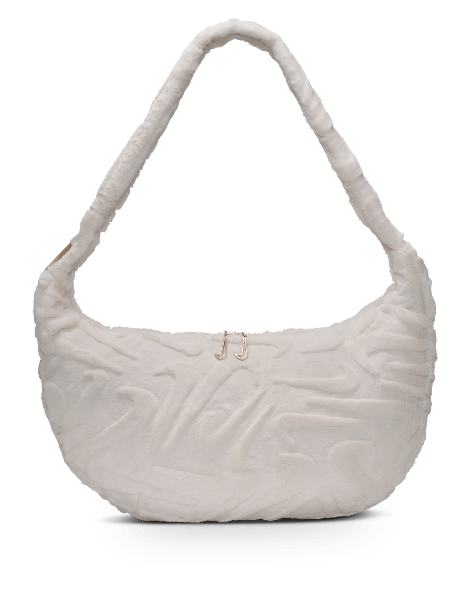 Borsa slouchy in ecopelliccia Nike Sportswear (19 l) - Phantom/Phantom