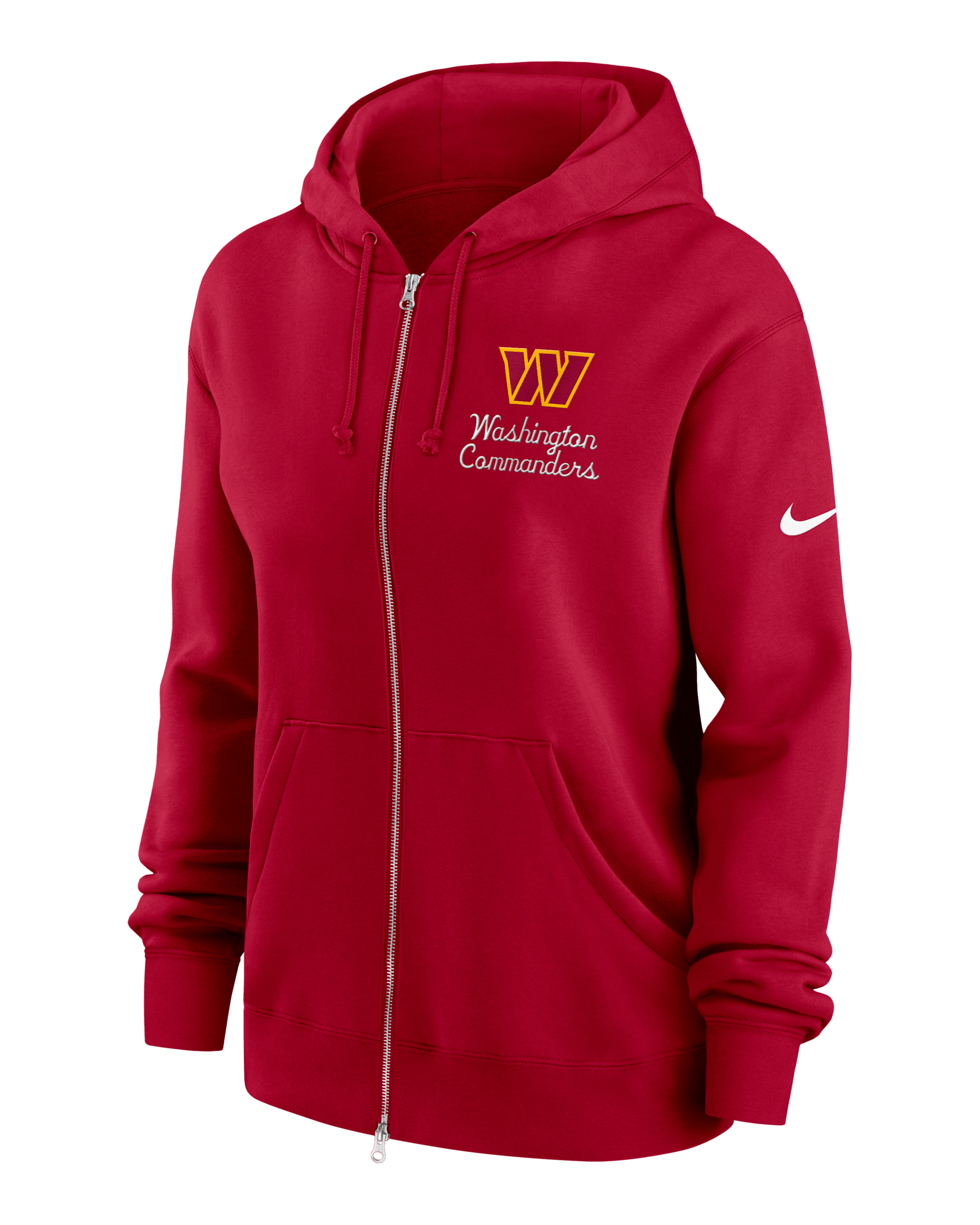Washington Commanders Phoenix Rewind Women's Nike NFL Full-Zip Hoodie - Burgundy
