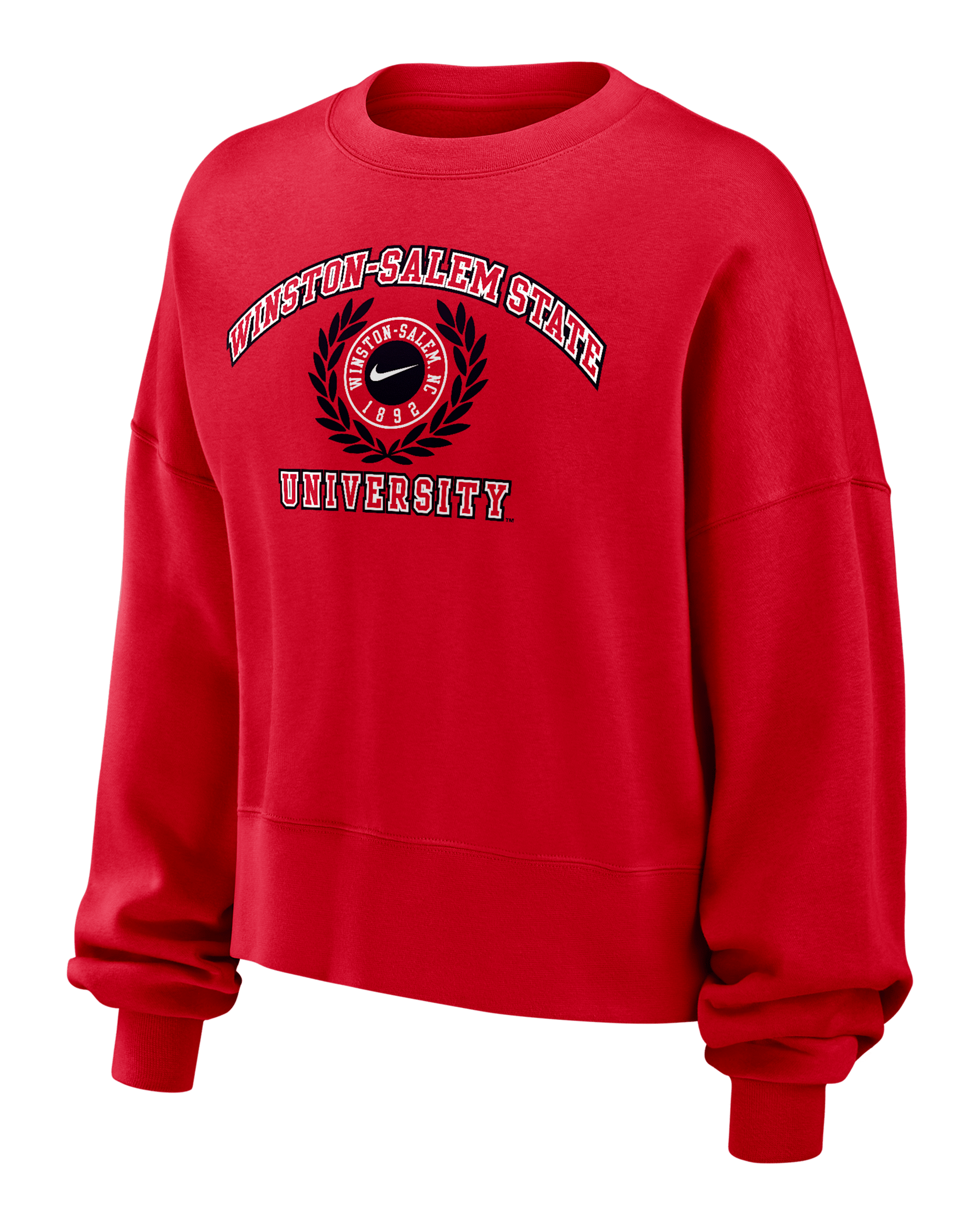 Winston-Salem Women's Nike College Crew-Neck Sweatshirt - University Red