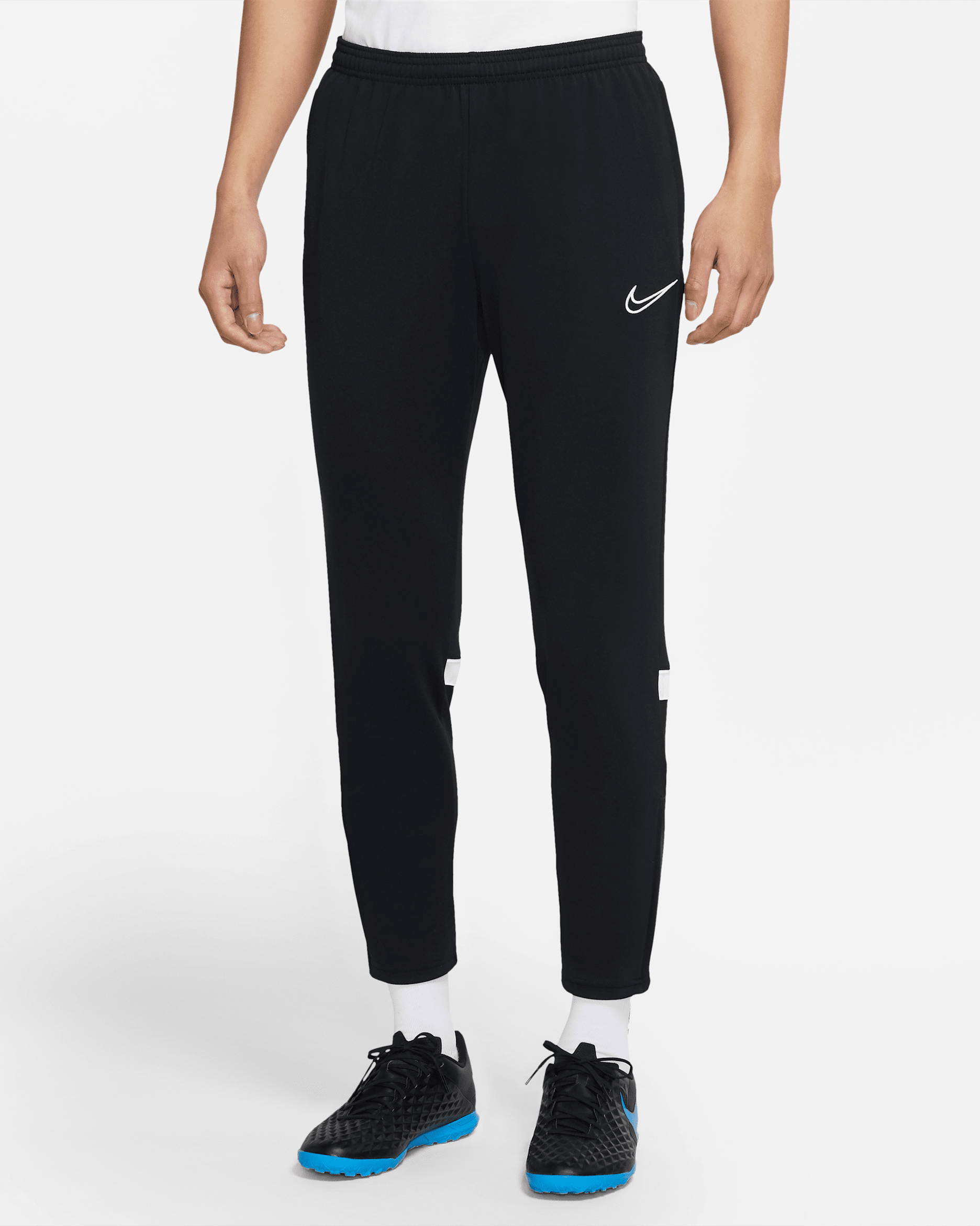 Nike Dri-FIT Academy 男款足球長褲 - 黑色/白色/白色/白色