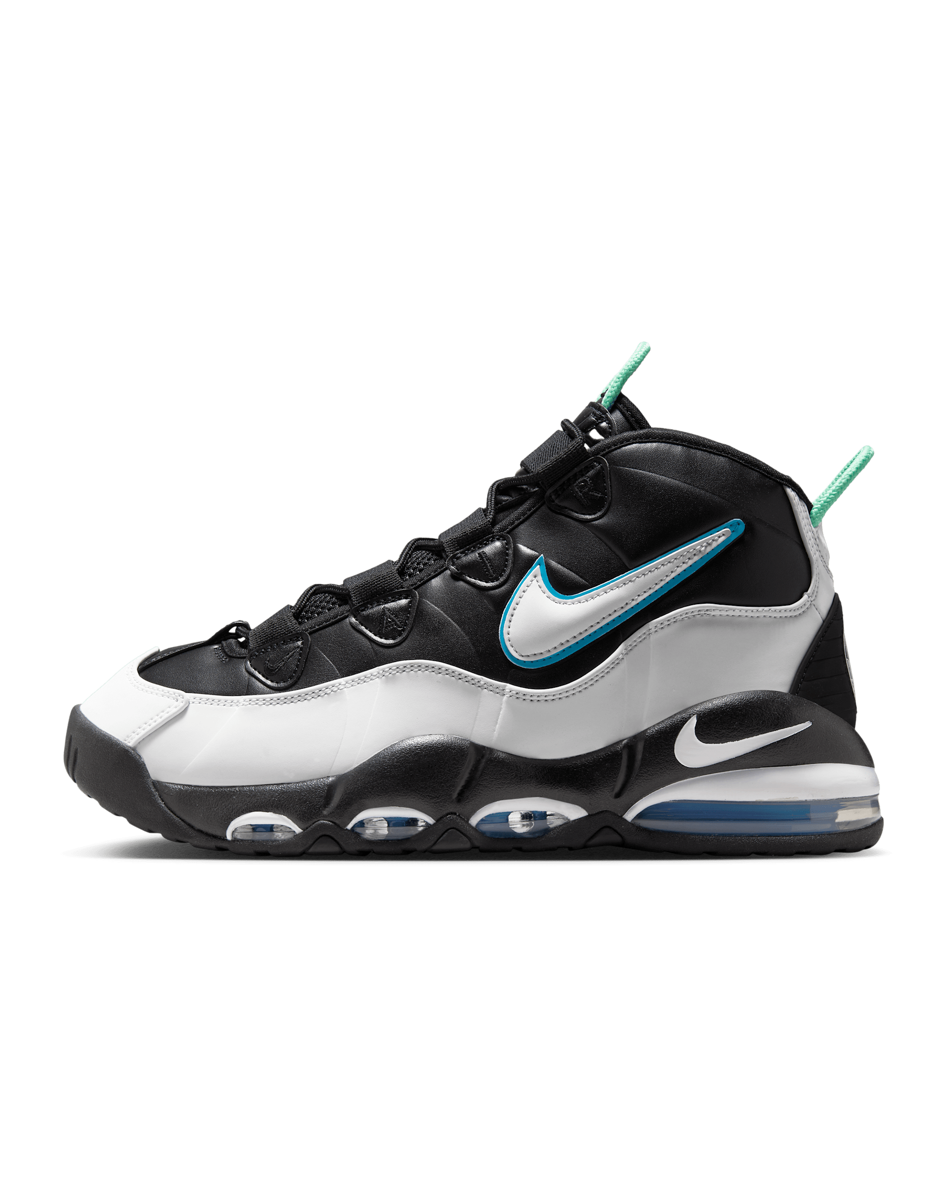 Nike Air Max Uptempo '95 Men's Shoes - Black/Orion Blue/Crimson Pulse/White
