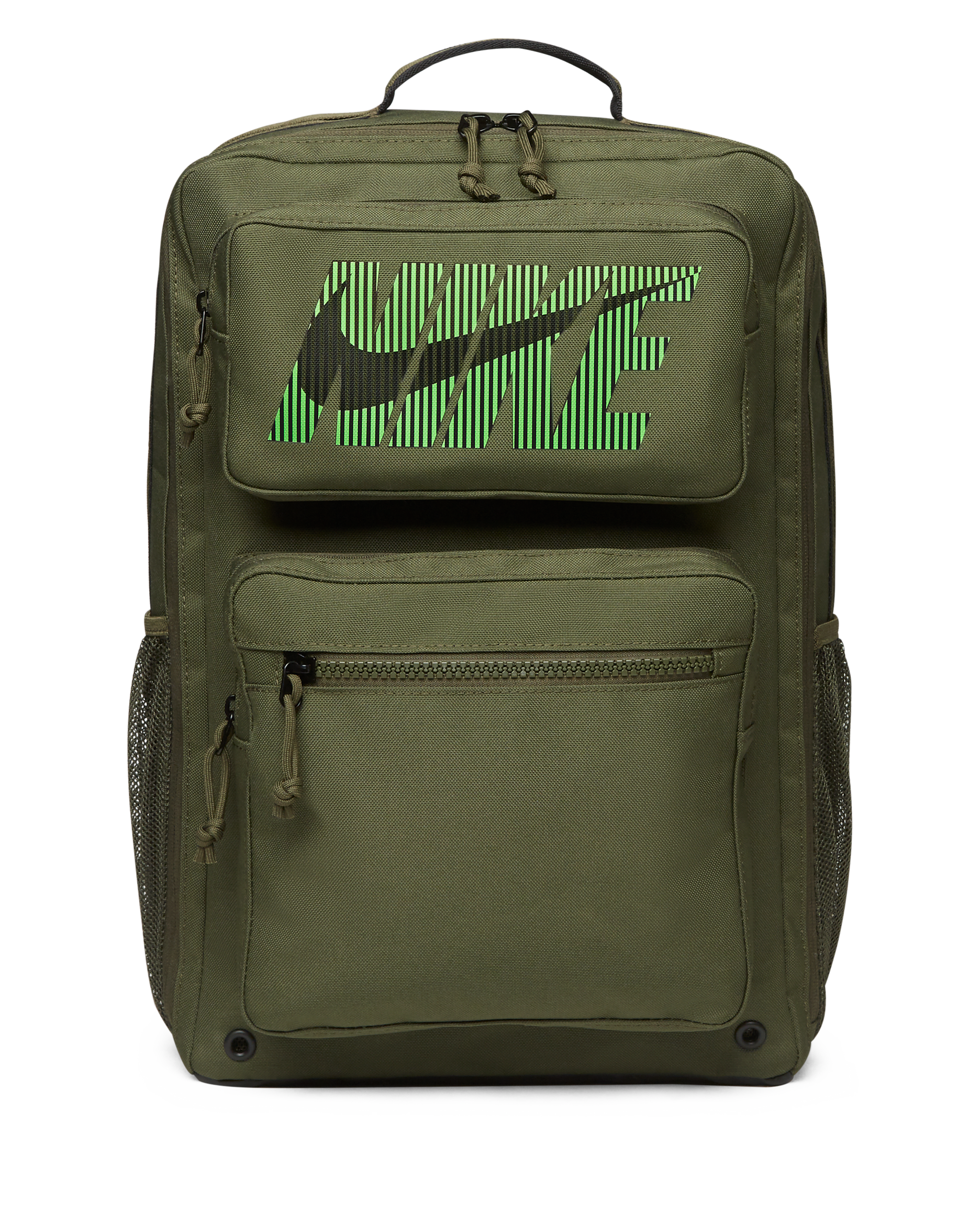 Nike Utility Speed Graphic Training Backpack (27L) - Cargo Khaki/Cargo Khaki/Green Strike