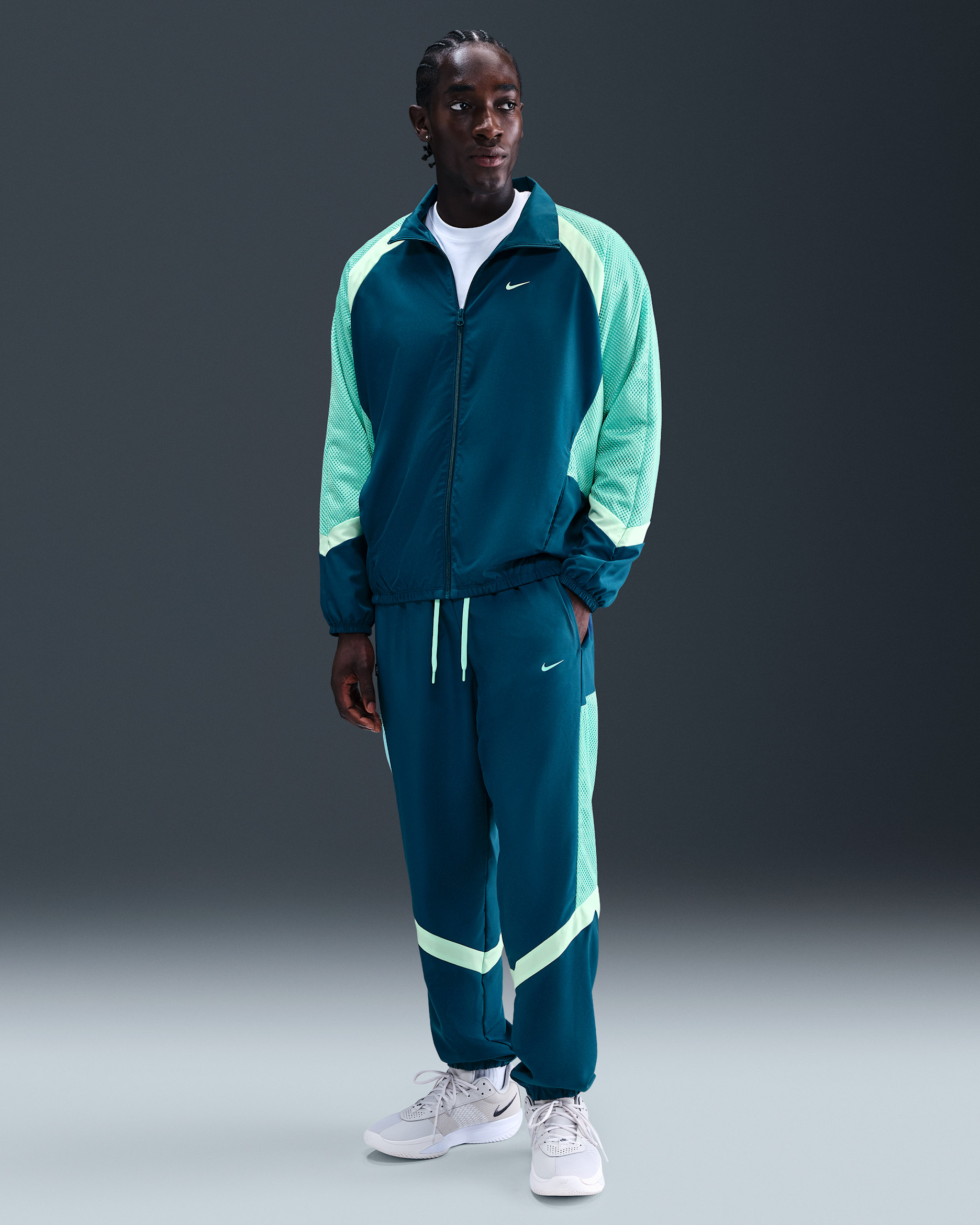 Nike Icon Basketball-Webhose (Herren) - Blue Force/Bleached Turquoise/Mint Foam/Bleached Turquoise