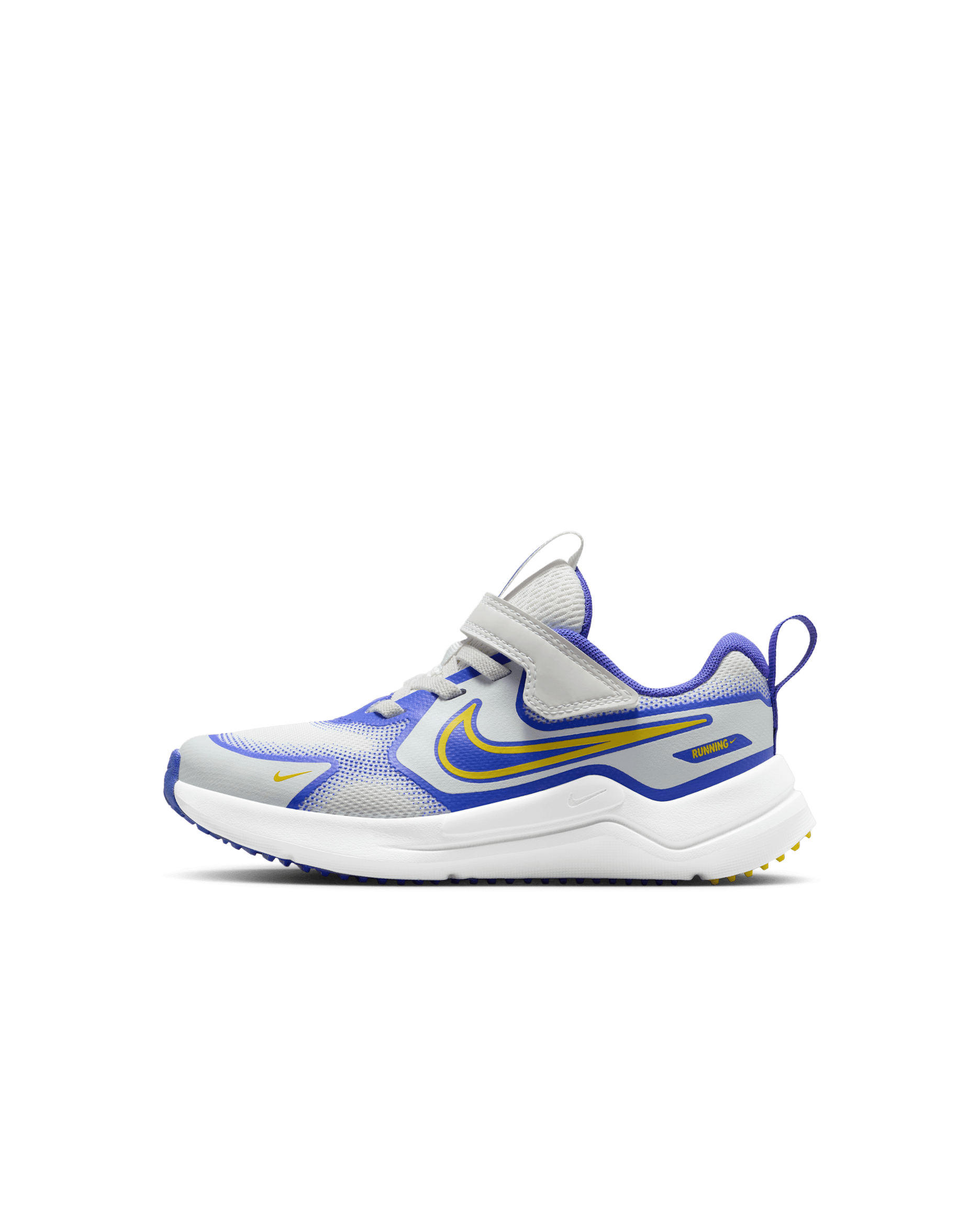 Nike Cosmic Runner Little Kids' Shoes - Summit White/Persian Violet/White/Bright Citron