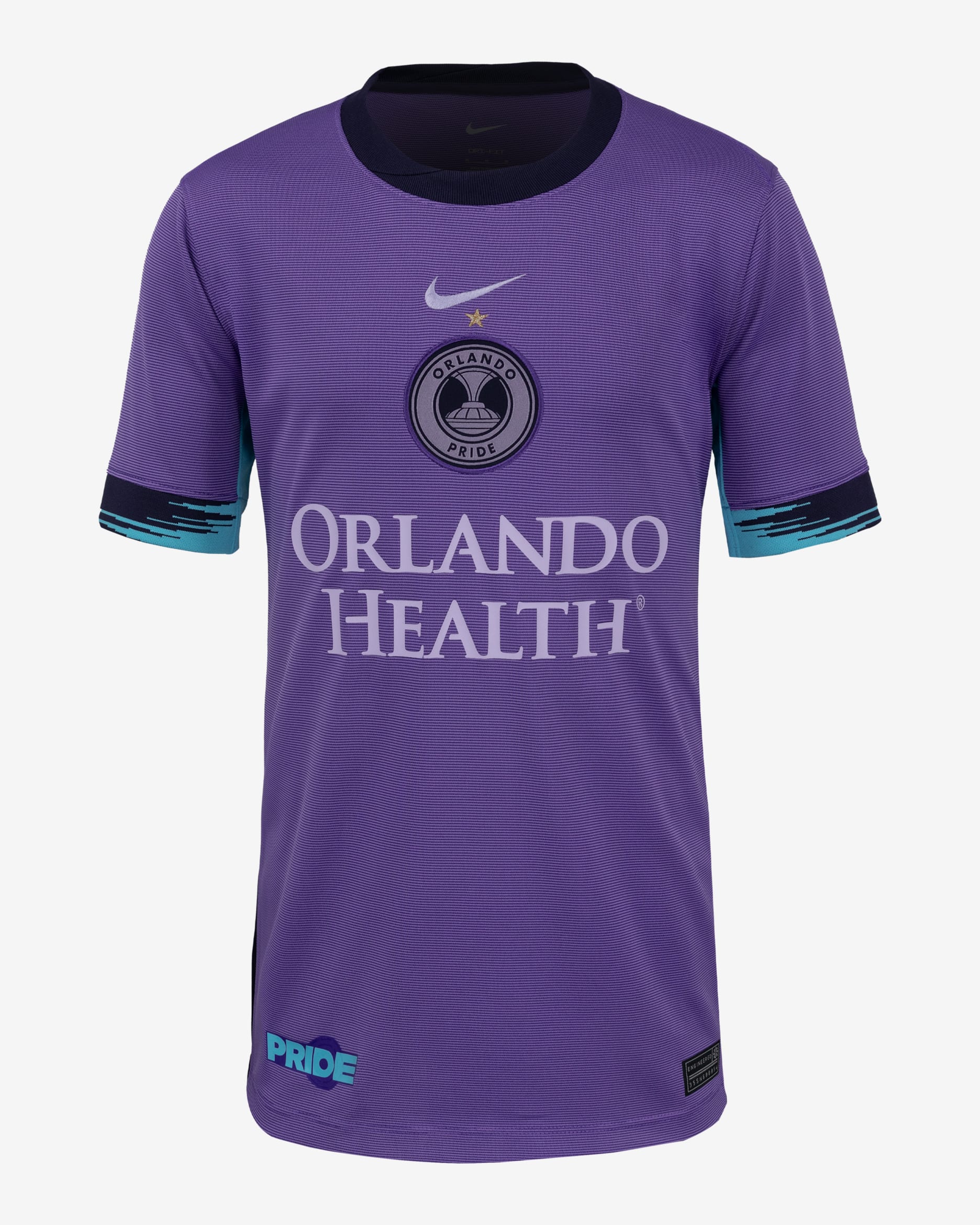 Marta Vieira da Silva Orlando Pride 2025 Stadium Away Big Kids' Nike Dri-FIT NWSL Replica Jersey - Action Grape/Field Purple
