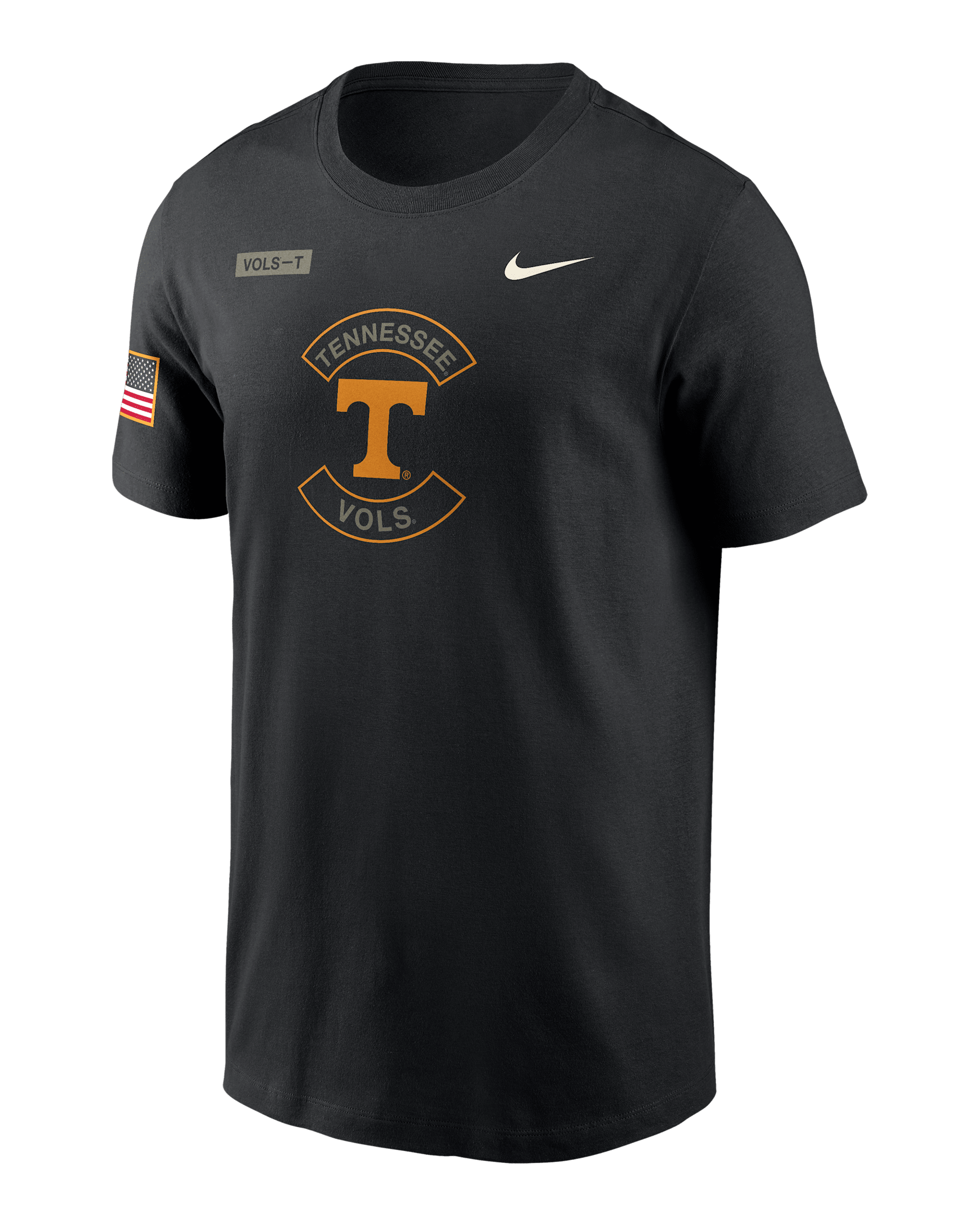 Tennessee Military Appreciation Men's Nike Dri-FIT College T-Shirt - Black