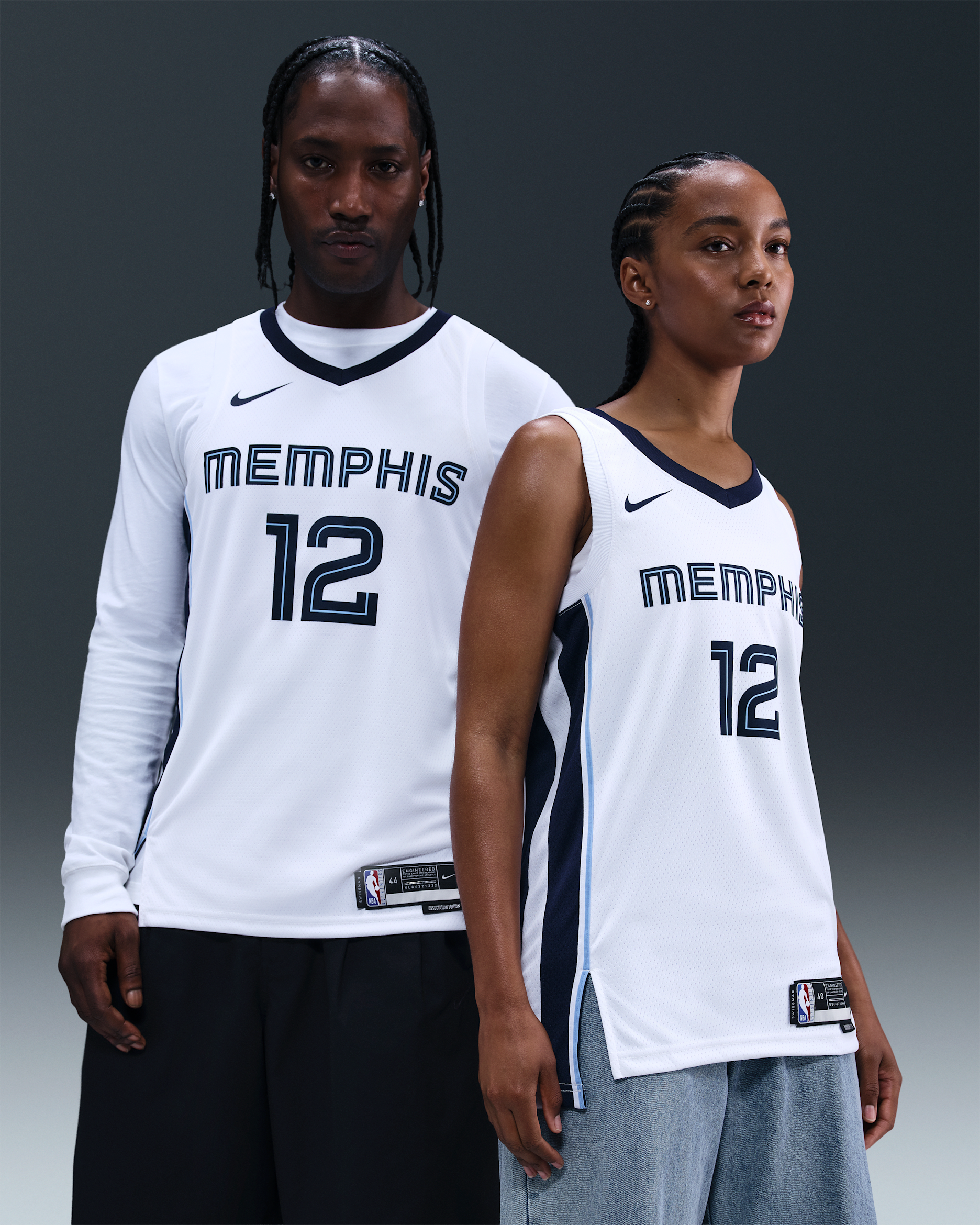 Maillot Nike Dri-FIT NBA Swingman Ja Morant Memphis Grizzlies 2022/23 Association Edition pour homme - Blanc
