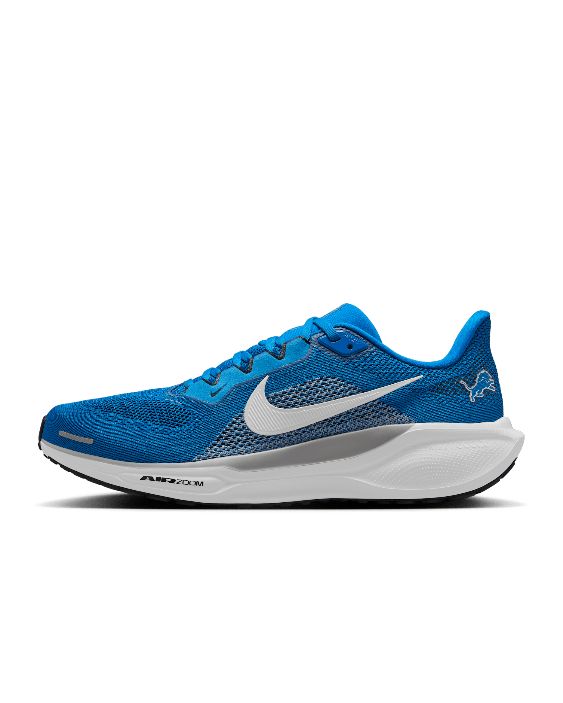 Detroit Lions Pegasus 41 Men's Nike NFL Road Running Shoes - Blue Spark/Wolf Grey/Black